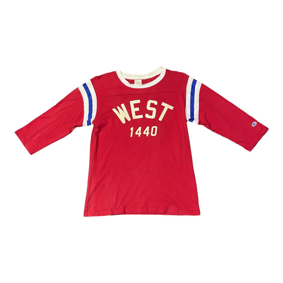 Champion × Vintage Vintage Champion Tag 3/4 T-Shirt Size US M / EU 48-50 / 2 - 1 Thumbnail