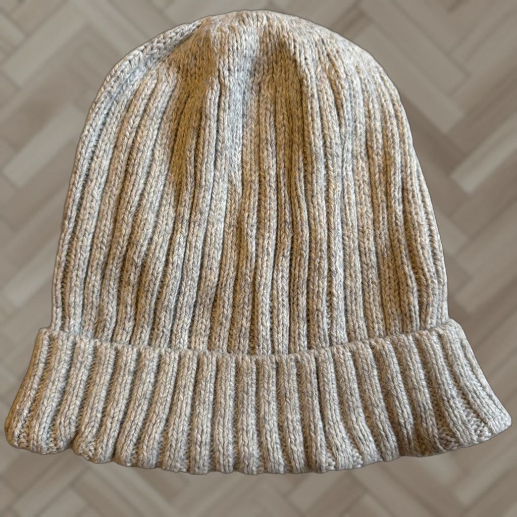 Madewell Madewell Beanie Hat XX Gray Knit Cuffed Winter Snow Bonnet 1 Size Womens Size ONE SIZE - 1 Thumbnail