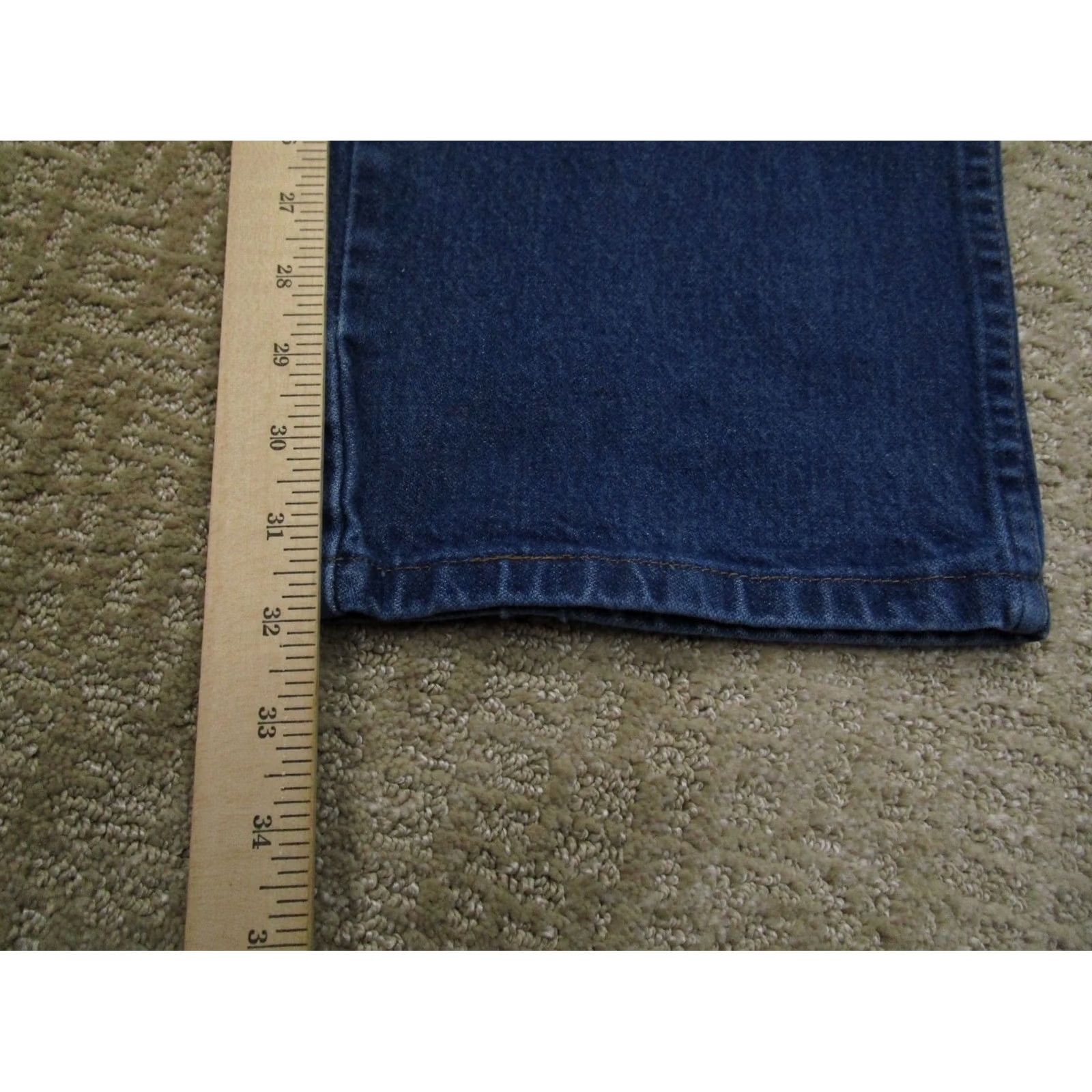 Wrangler Wrangler Jeans Men 38x34 Blue Cowboy Cut Original Fit Western Pants Dark Wash Jeans Size US 38 / EU 54 - 7 Thumbnail