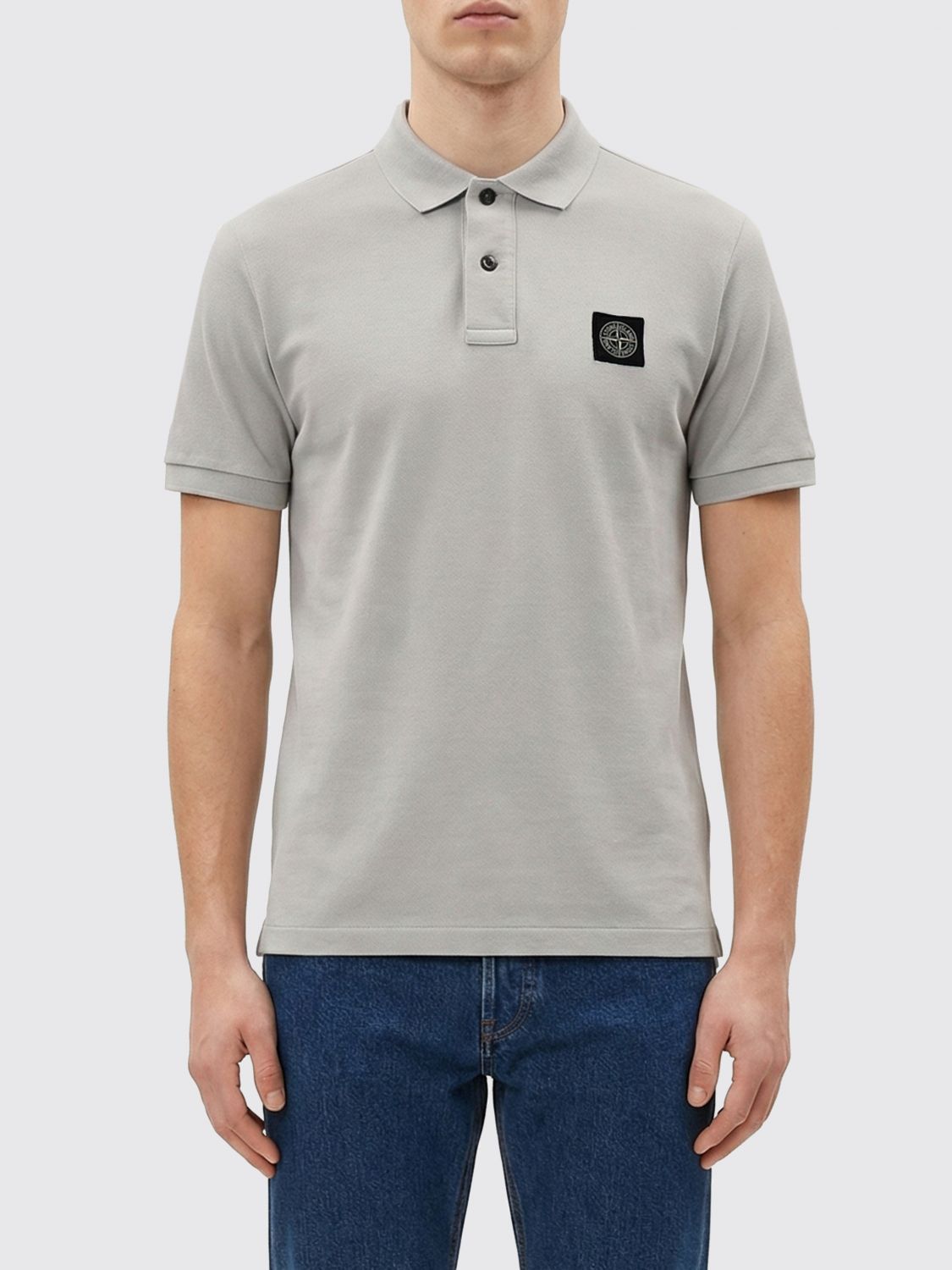 Stone Island Stone Island Polo Shirt Men Gnawed Blue Size US S / EU 44-46 / 1 - 1 Thumbnail