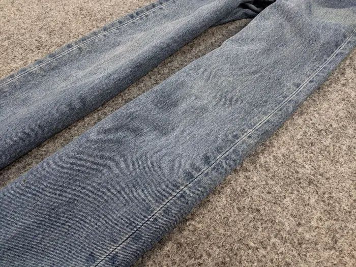 Levi's Vintage 80's Levis 501 Jeans Made USA Perfect Faded Denim Size US 33 - 6 Thumbnail