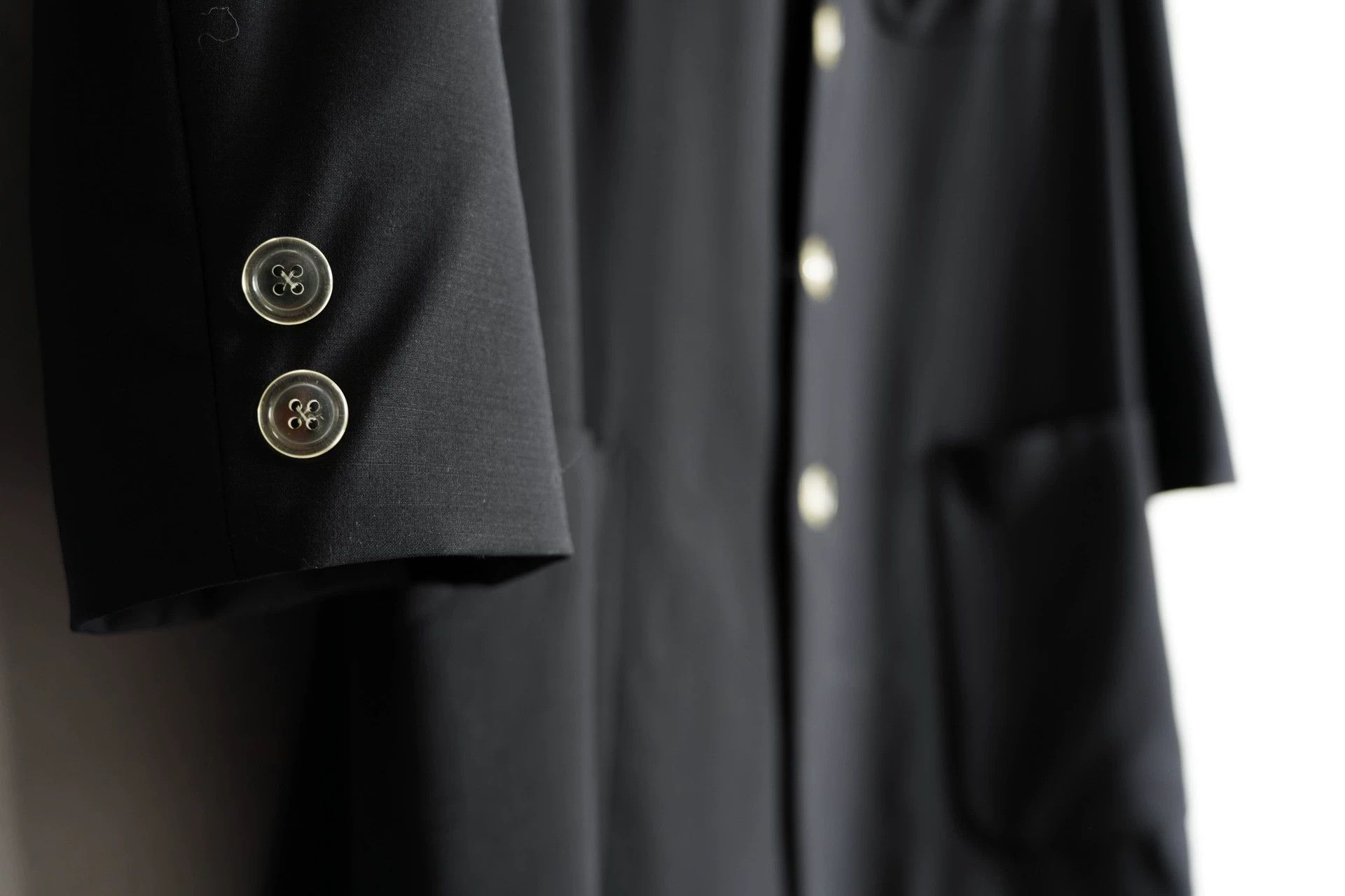 Yohji Yamamoto Yamamoto 94SS Double Collar Clear Button Jkt M Size US M / EU 48-50 / 2 - 4 Thumbnail