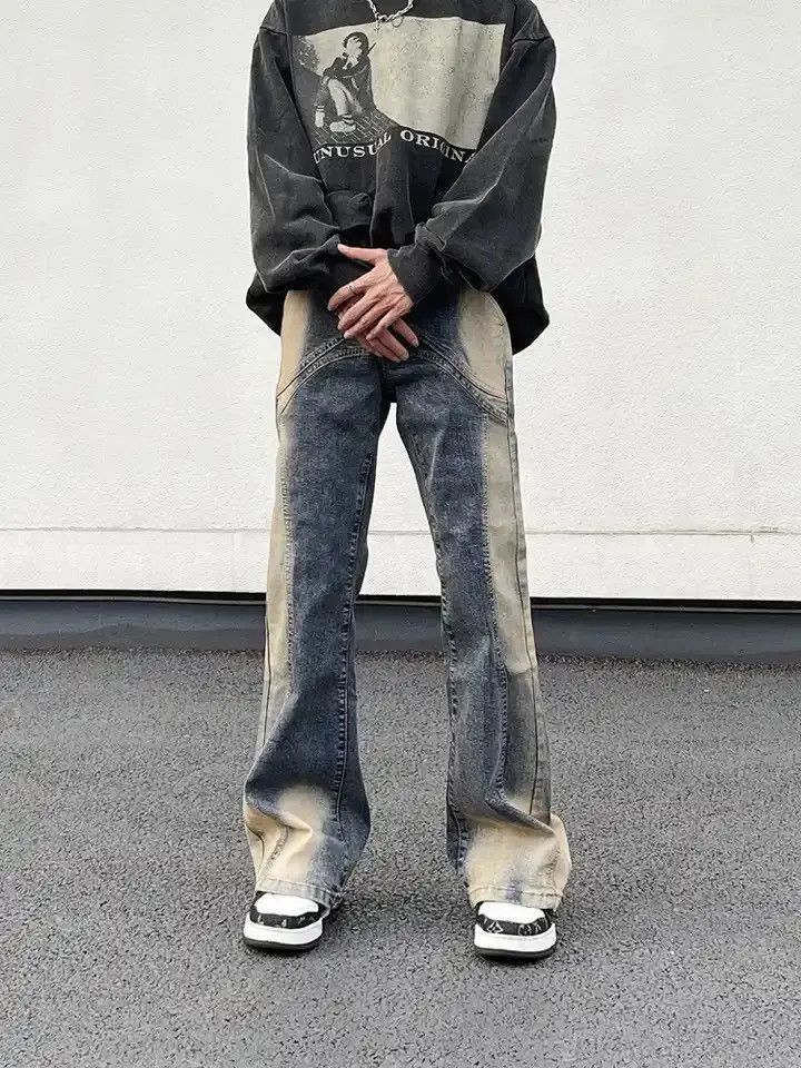 Japanese Brand Vintage Distressed Slim Micro Flared Denim Size US 32 / EU 48 - 5 Thumbnail