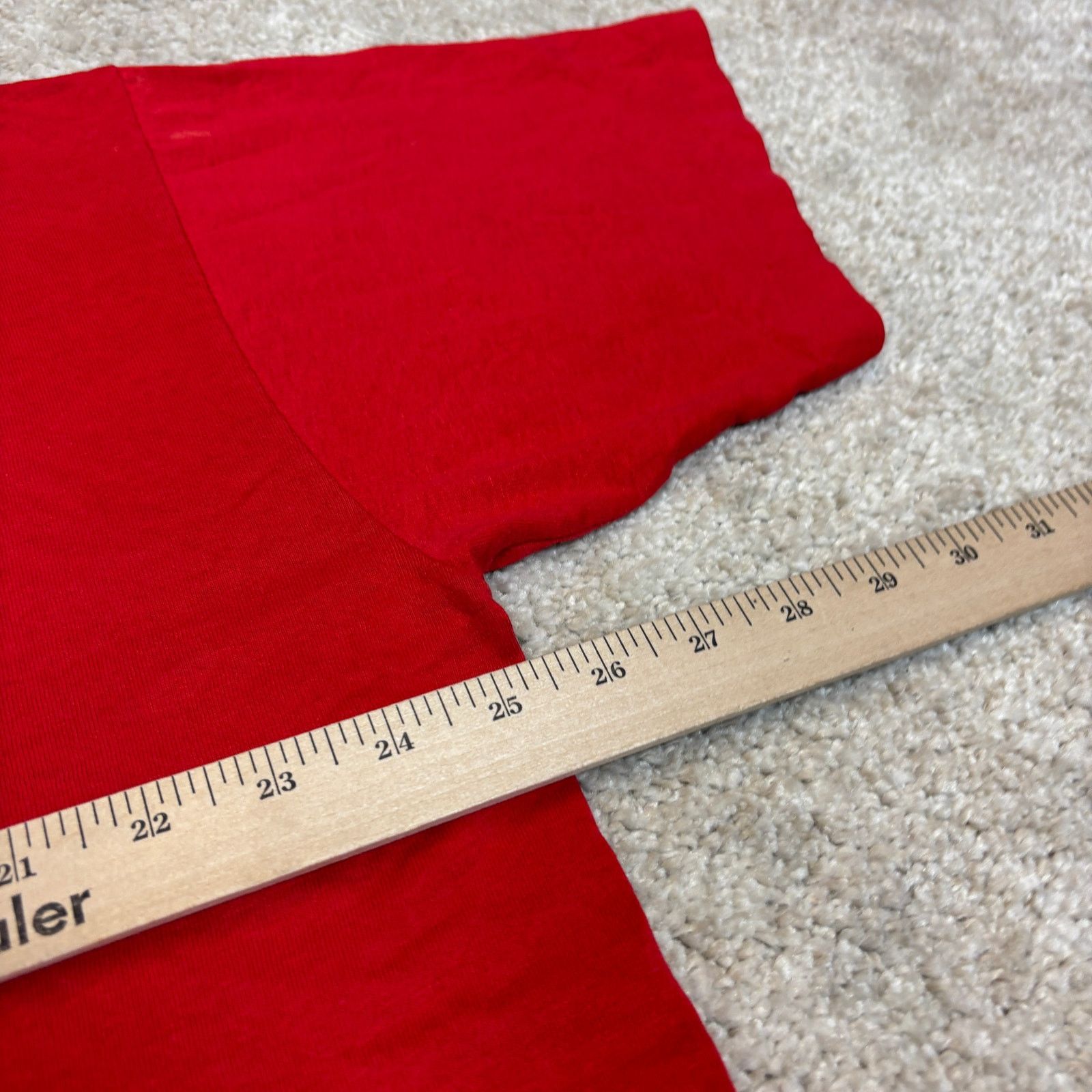 Russell Athletic × Vintage Vintage 90s Indiana IU Hoosiers Single Stitch Shirt Men's XL Size US XL / EU 56 / 4 - 4 Thumbnail