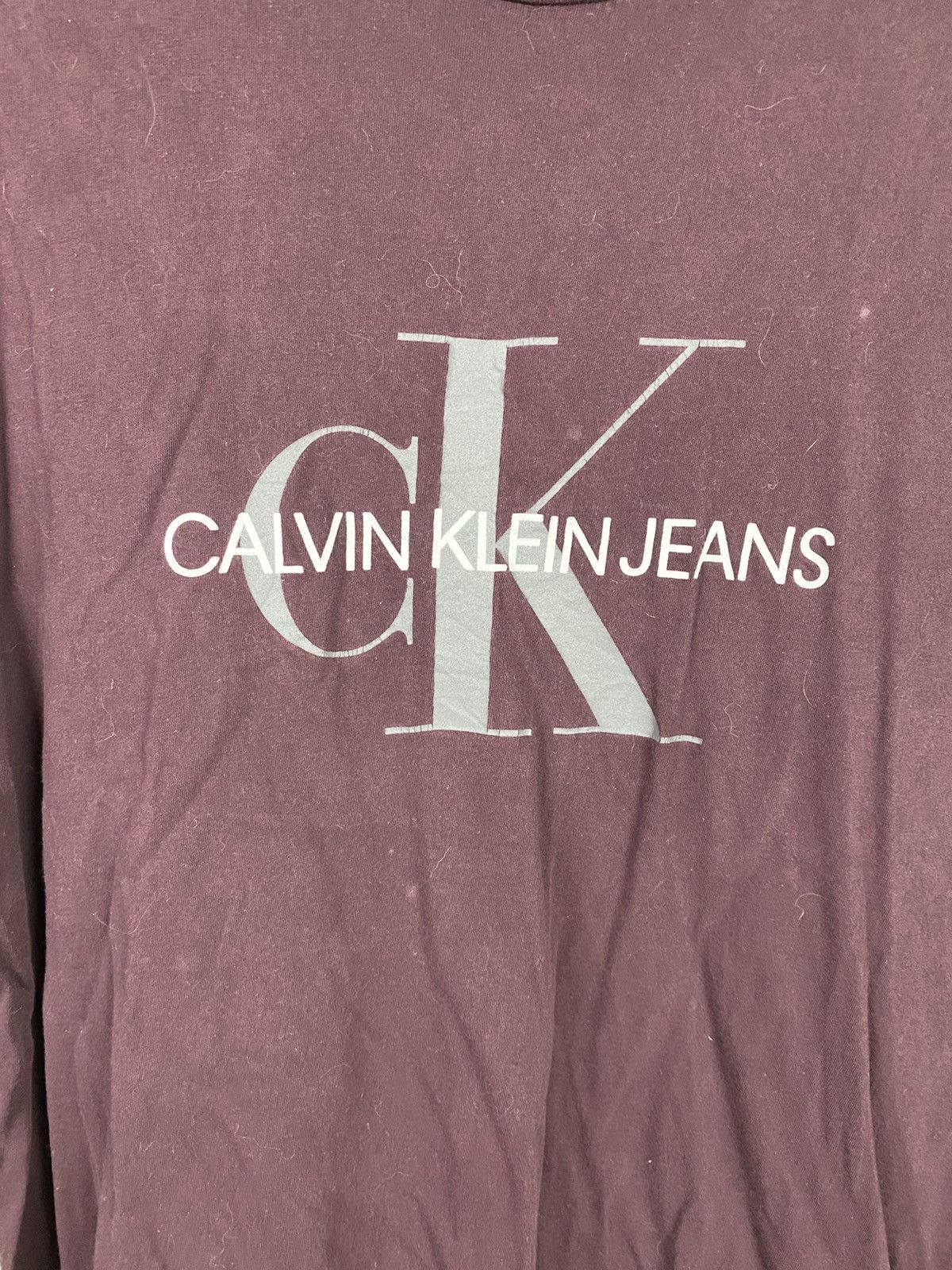 Calvin Klein × Designer Calvin Klien Jeans Spell out Tee Size US XL / EU 56 / 4 - 3 Thumbnail