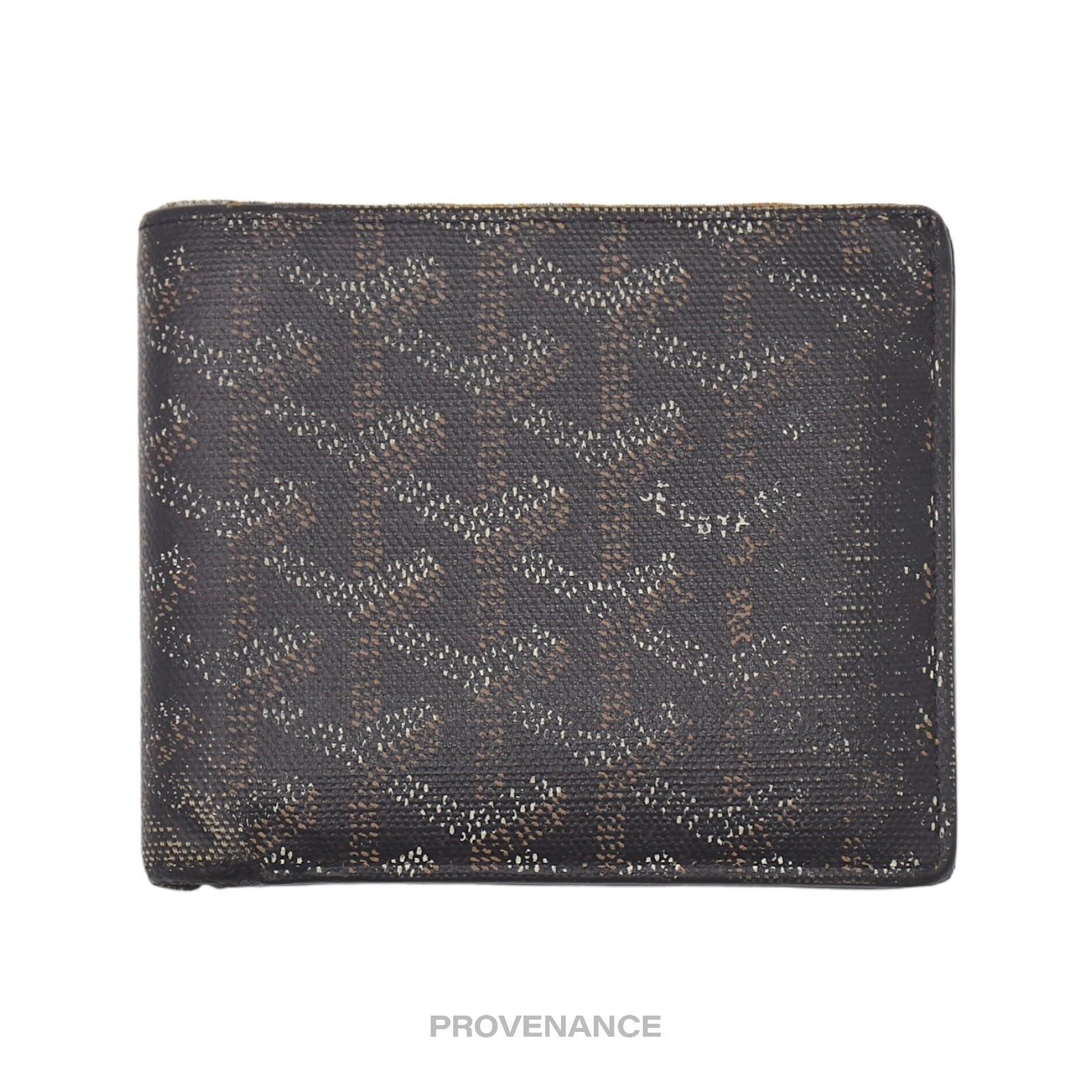 image of Goyard Florentin Bifold Wallet - Black Goyardine, Men's