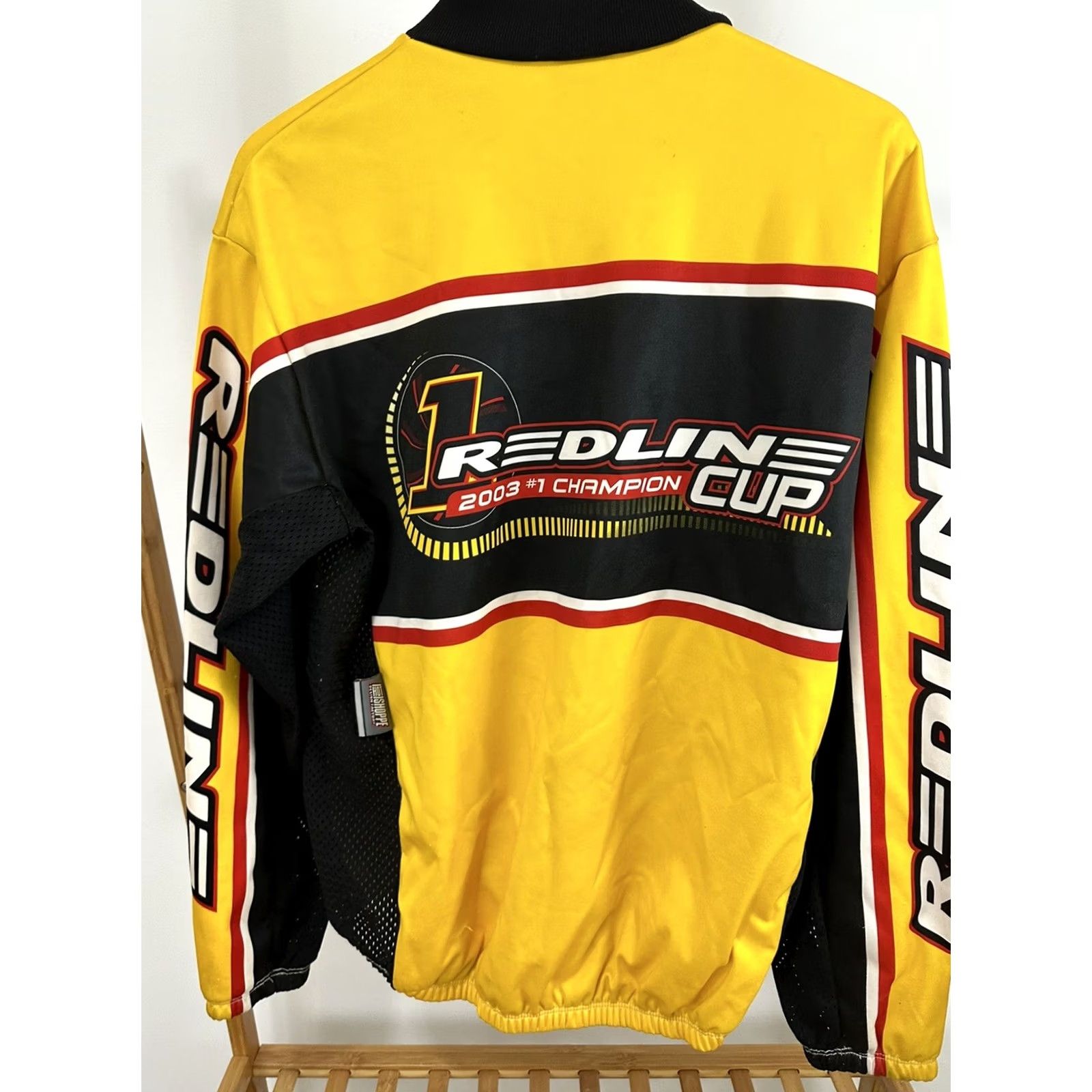Champion VTG ABA Redline 2003 Champion Cup BMW Full Zip Team Racing Jacket Size S Mens Multicolor BMX Racing Issued Size US S / EU 44-46 / 1 - 6 Thumbnail