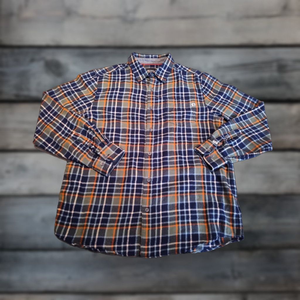 Marmot Marmot Midweight Flannel Shirt Mens L Fairfax Brushed Plaid Button Up Read Model Fairfax Flannel Size US L / EU 52-54 / 3 - 1 Thumbnail