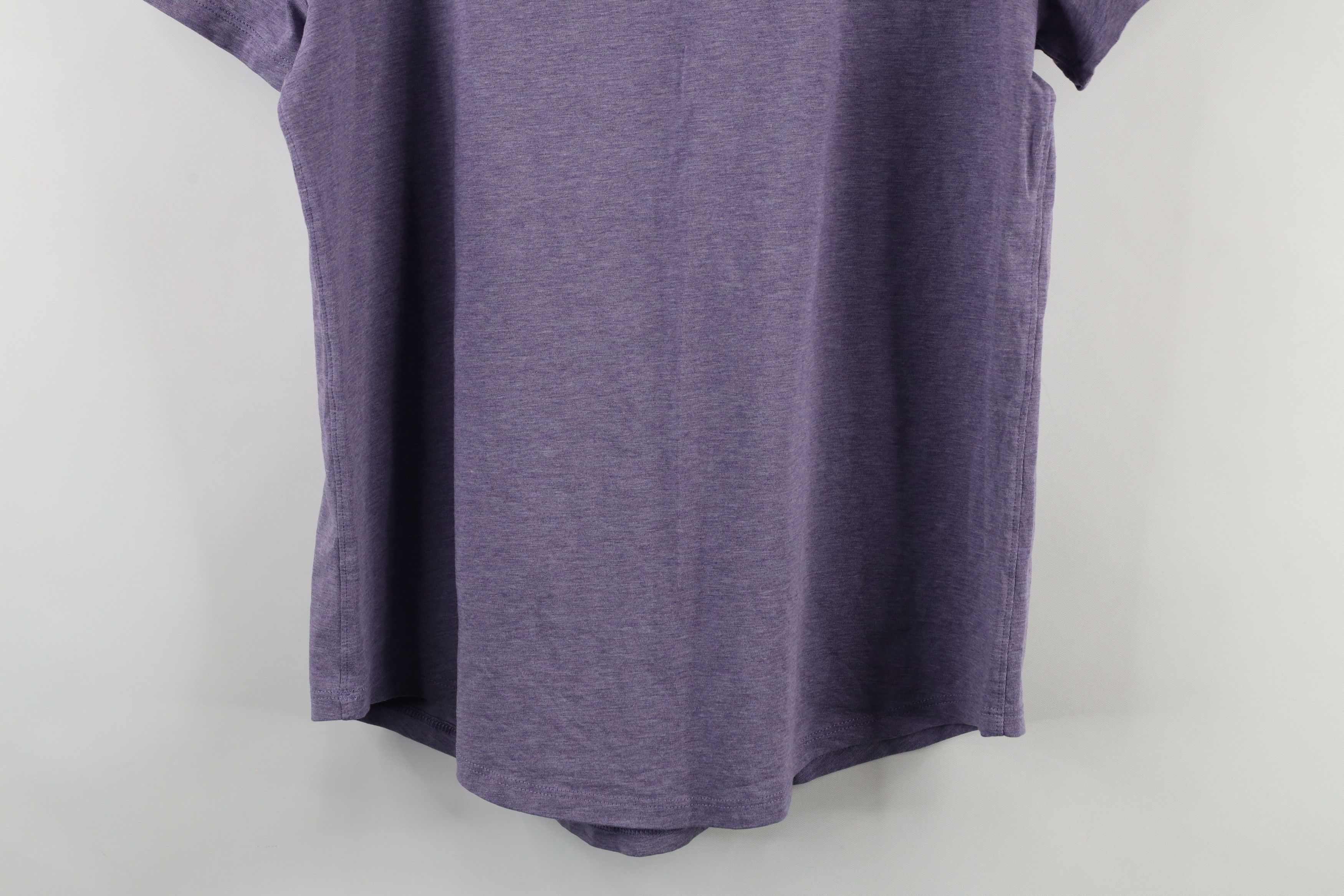 Lululemon × Vintage Lululemon Yoga Blank Short Sleeve T-Shirt Heather Purple Size M / US 6-8 / IT 42-44 - 8 Thumbnail