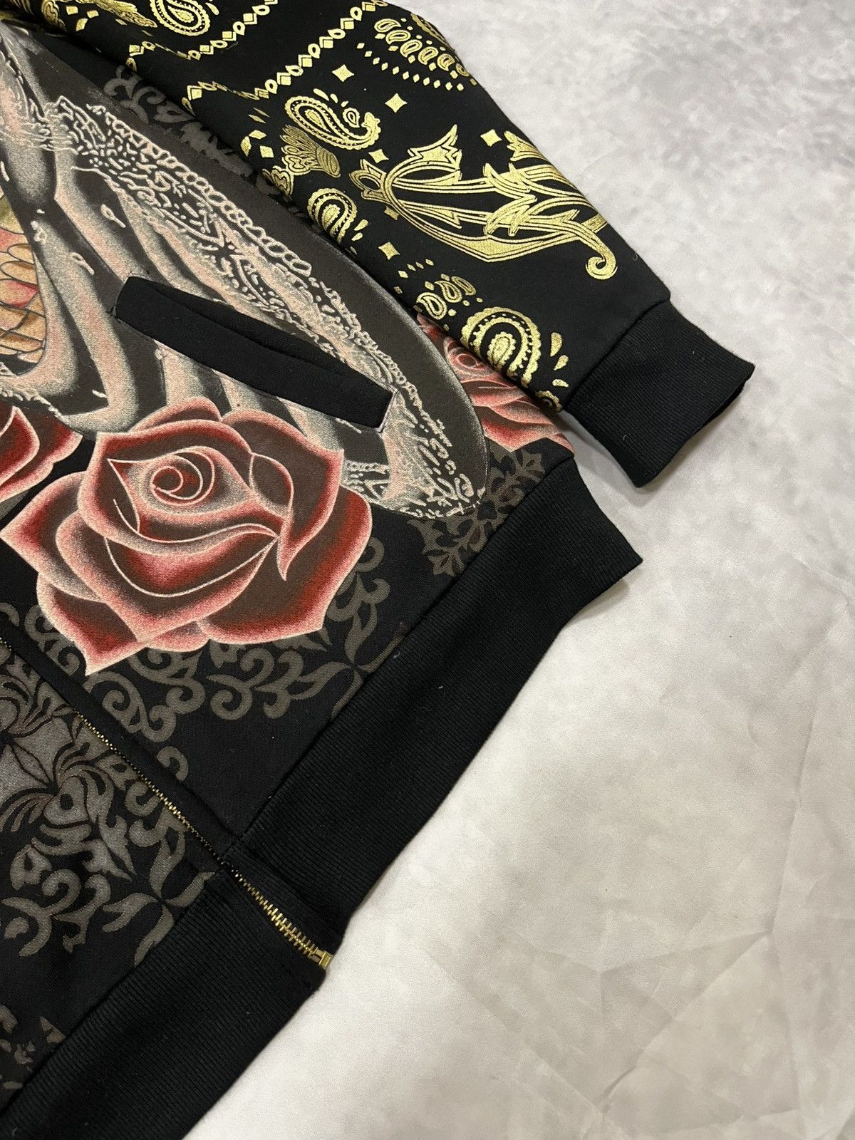 Christian Audigier Christian Audigier Ed Hardy Vintage Tatoo Full Zip Hoodie Size US XL / EU 56 / 4 - 5 Thumbnail