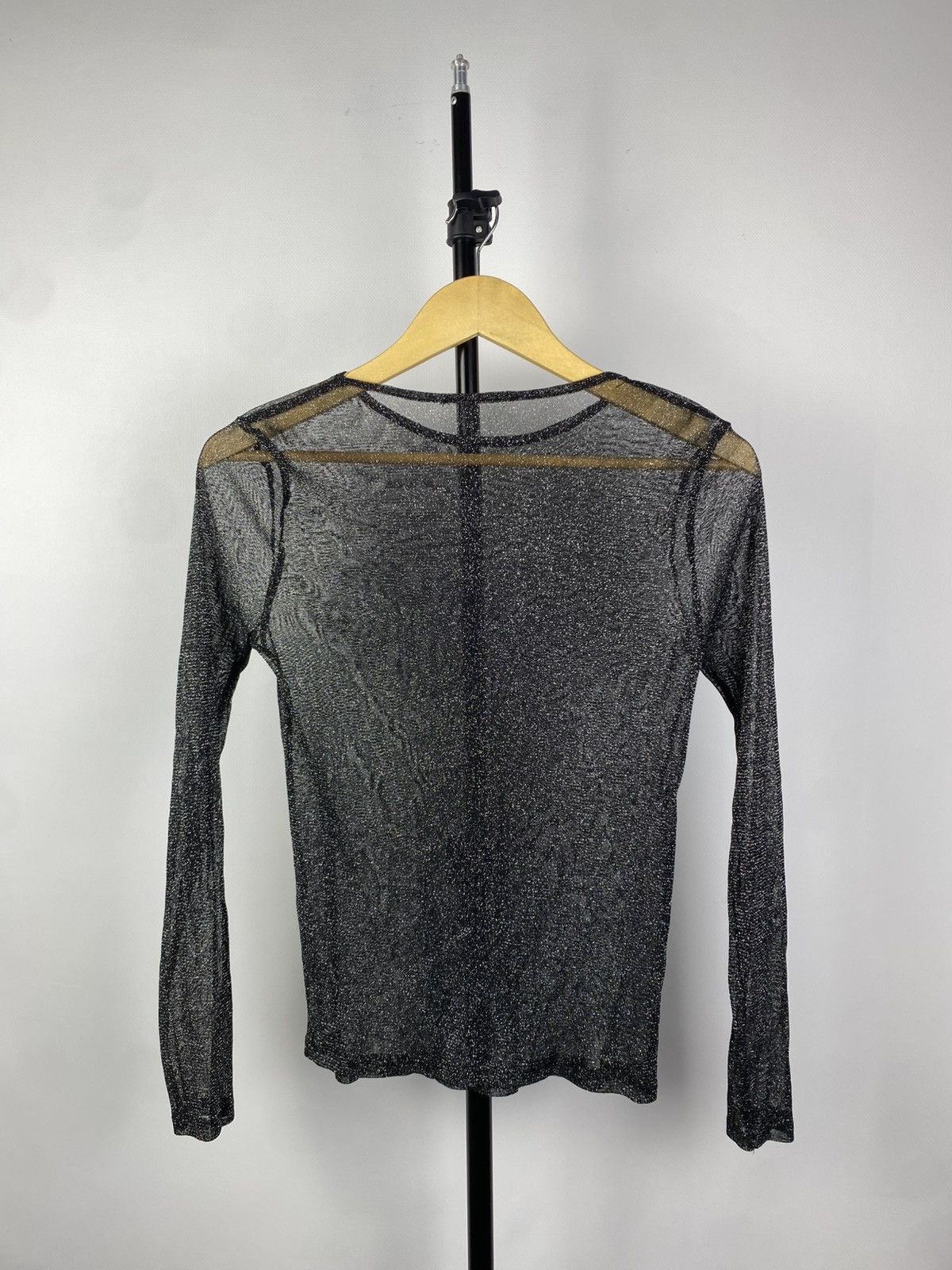 Hysteric Glamour × Japanese Brand JAPANESE 🔥 VINTAGE BLACK MESH JPG GAULTIER STYLE Size S / US 4 / IT 40 - 3 Thumbnail