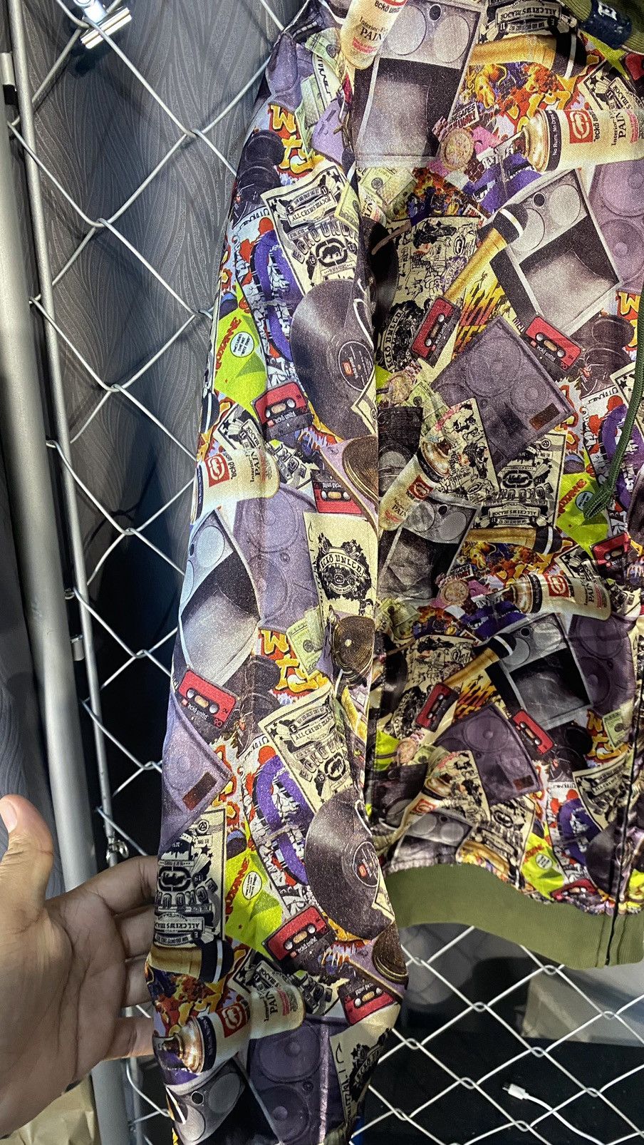 Ecko Unltd. VINTAGE y2k ECKO UNLTD HOODIE REVERSIBLE AOP MEDIUM Size US M / EU 48-50 / 2 - 16 Thumbnail