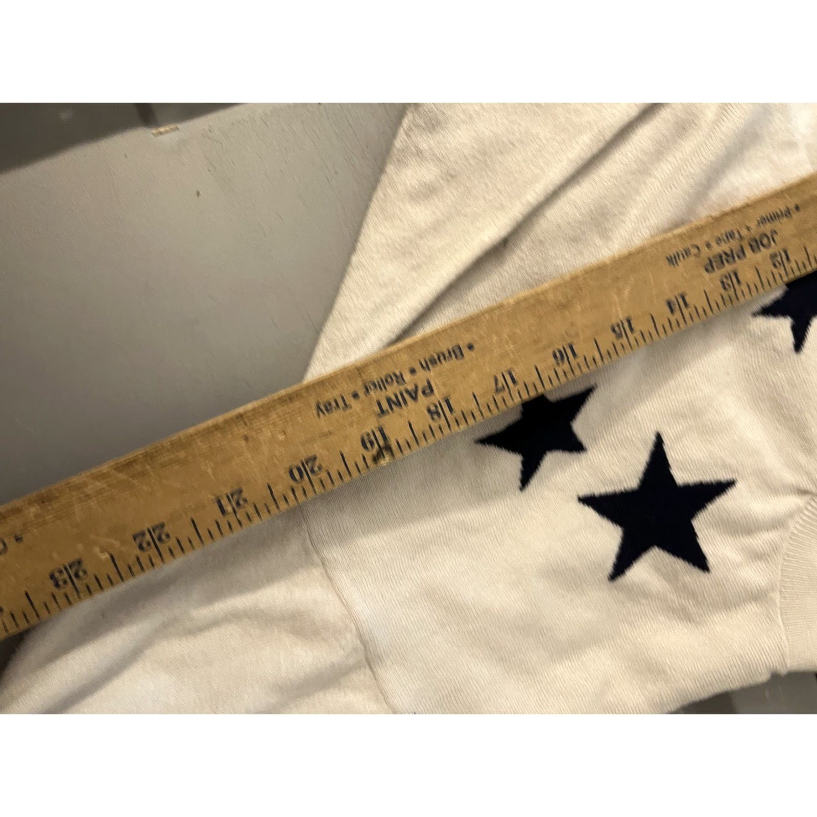 Gap Gap Sweater Womens M Oatmeal Star Lightweight Long Sleeve Knit Pullover Size M / US 6-8 / IT 42-44 - 5 Thumbnail