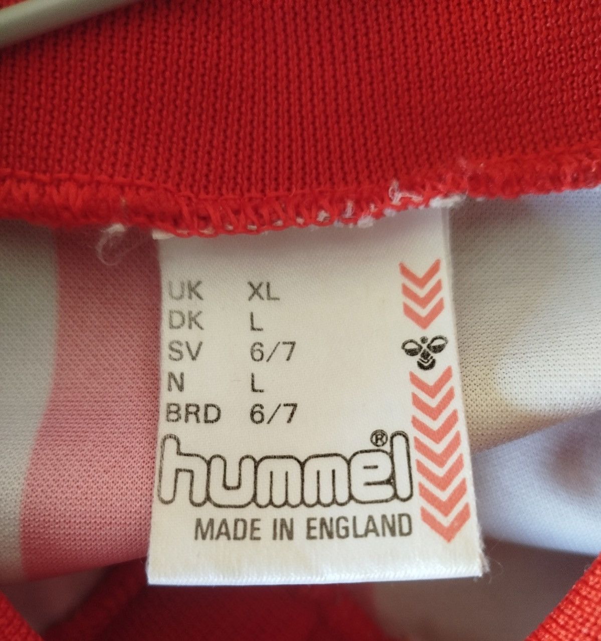 Hummel Sunderland 1991/1994 Hummel #9 shirt match worn? Size US XL / EU 56 / 4 - 7 Thumbnail