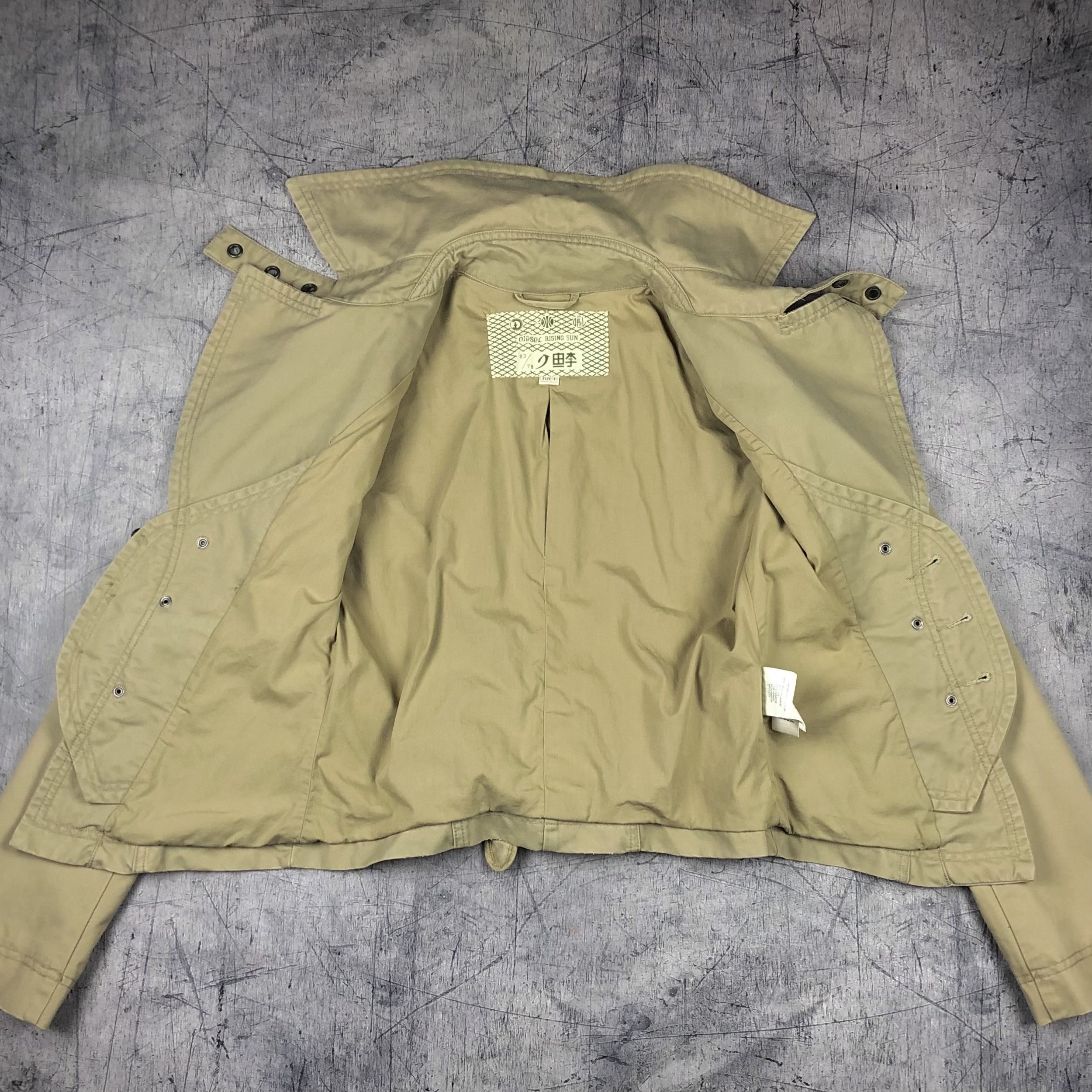 Diesel Y2K Diesel Jacket Rising Sun Avant Garde Size L / US 10 / IT 46 - 14 Thumbnail