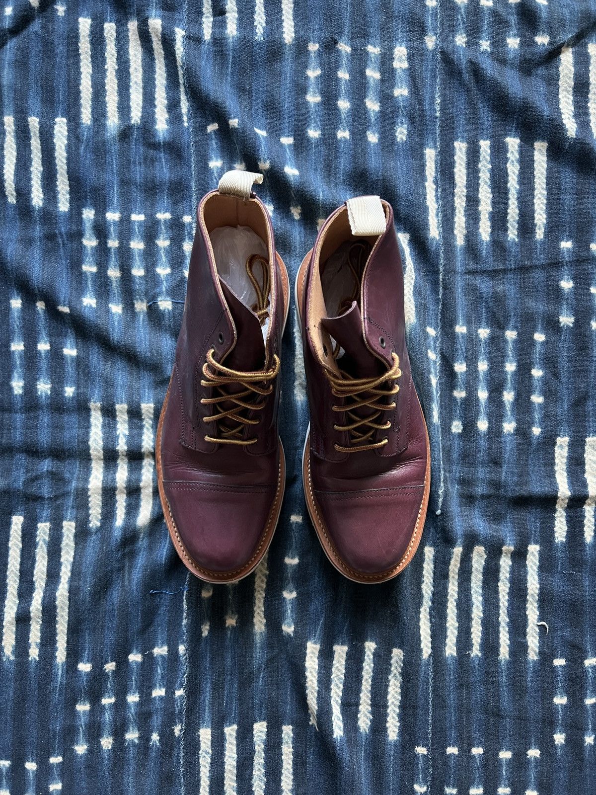 Mark McNairy Tres Bien X Mark Mcnairy Derby Boots Wax leathers Size US 10 / EU 43 - 2 Thumbnail