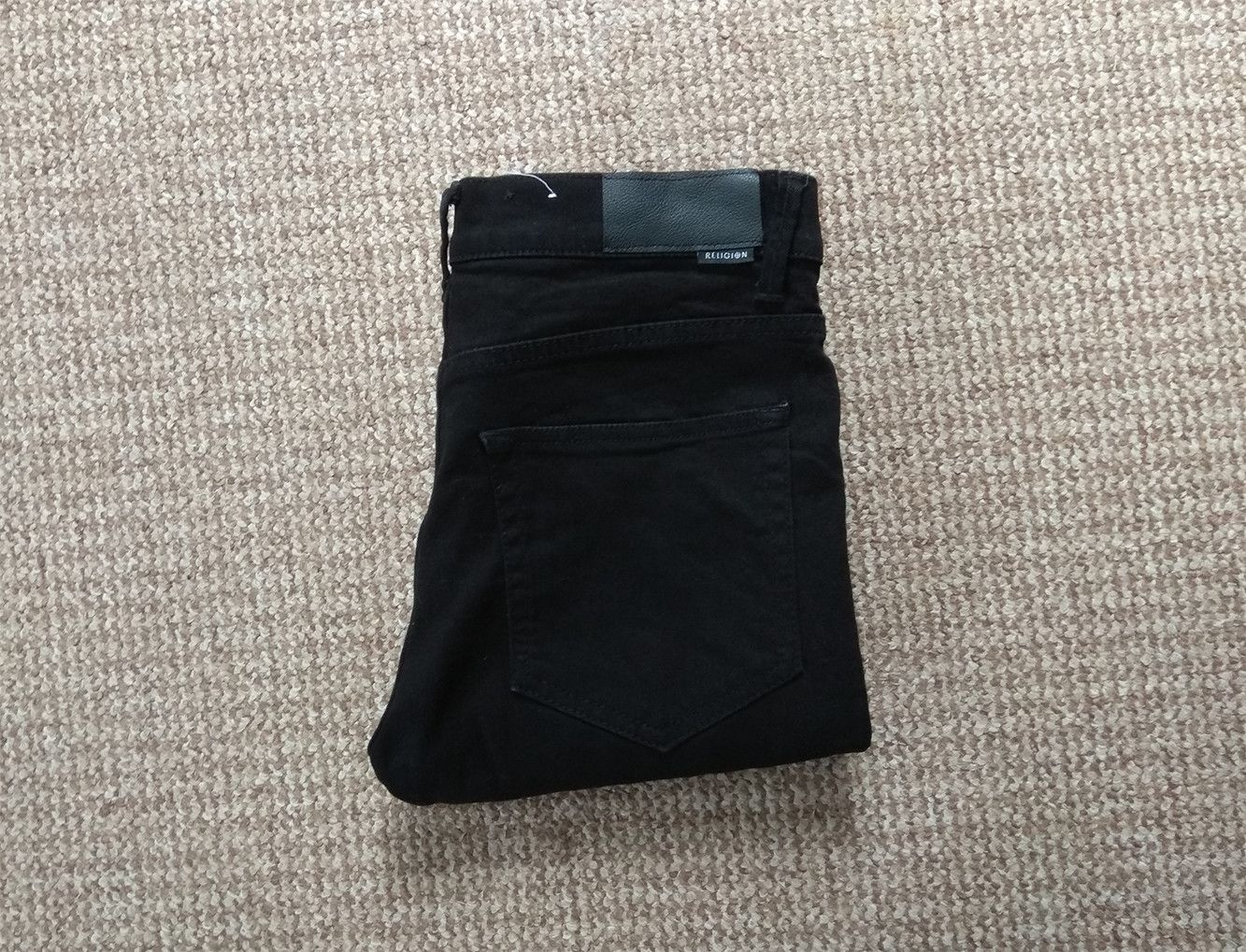 Other Religion Distressed Shredder Denim Jeans Size US 32 / EU 48 - 3 Thumbnail