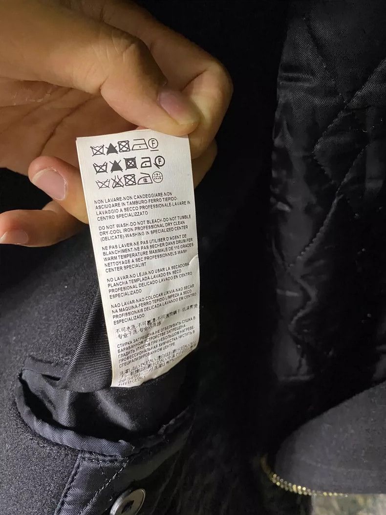 Versace Versace Leather jacket and wool combined with a biker jack Size US M / EU 48-50 / 2 - 5 Thumbnail