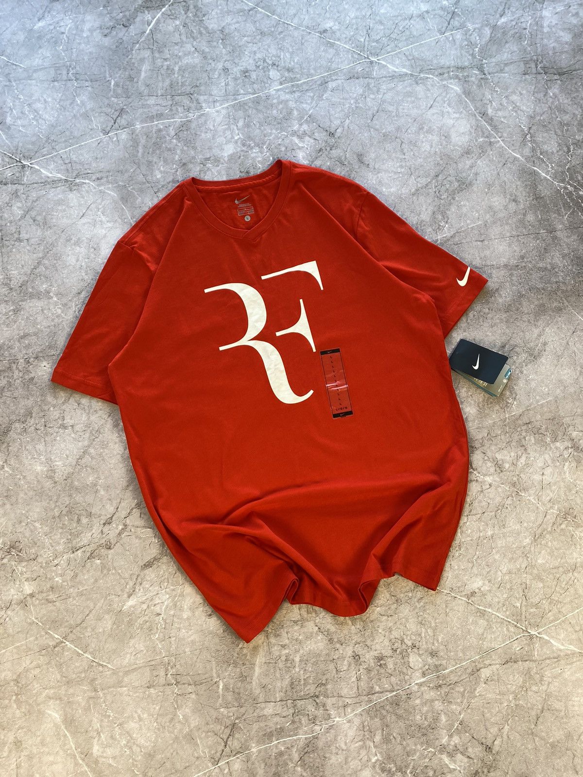 Nike New Vintage Nike Roger Federer RF 2010 Tennis T Shirt Rare Size US L / EU 52-54 / 3 - 1 Thumbnail