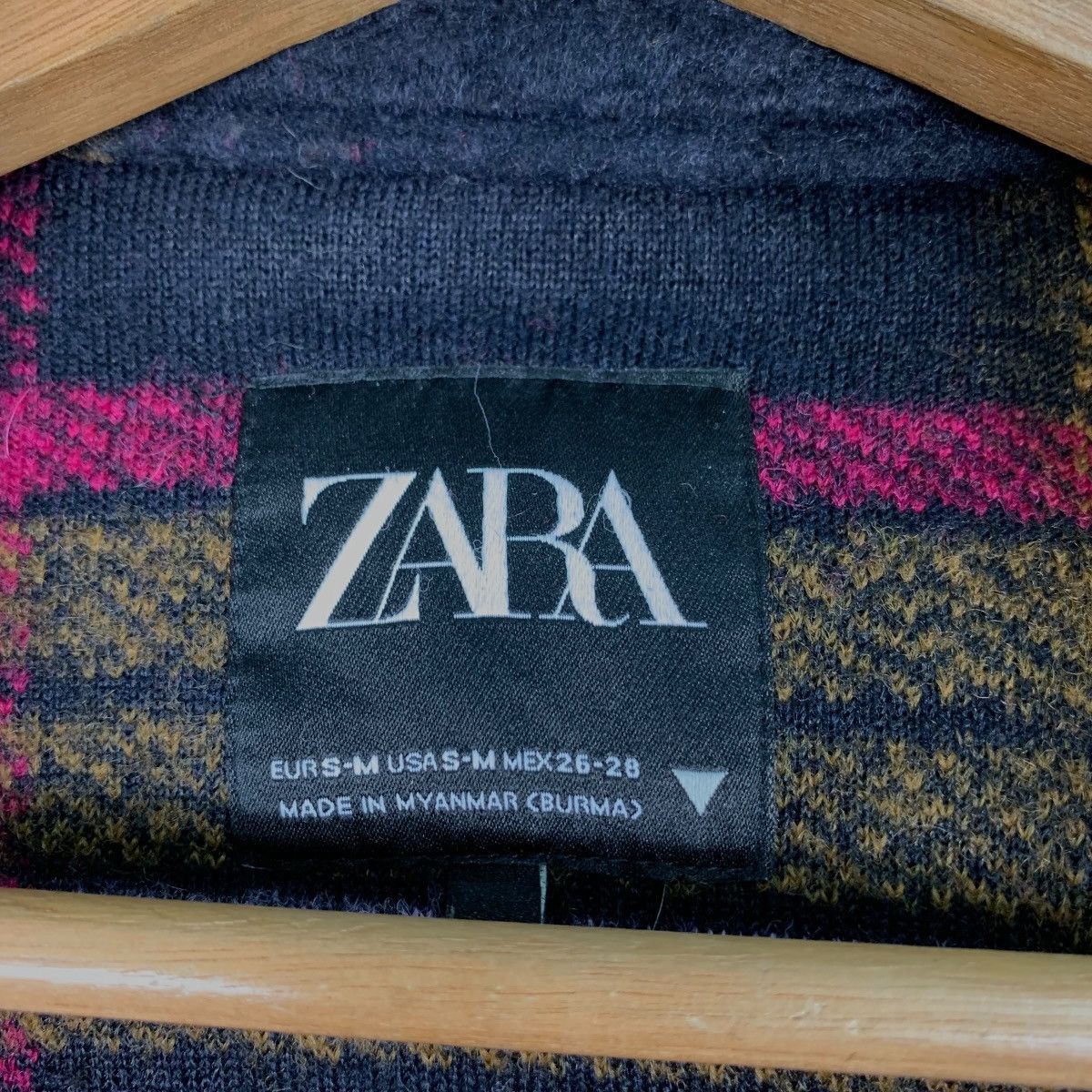 Zara ZARA Checked Tartan Flannel Jacket Size S-M #0612-C28 Size S / US 4 / IT 40 - 13 Thumbnail