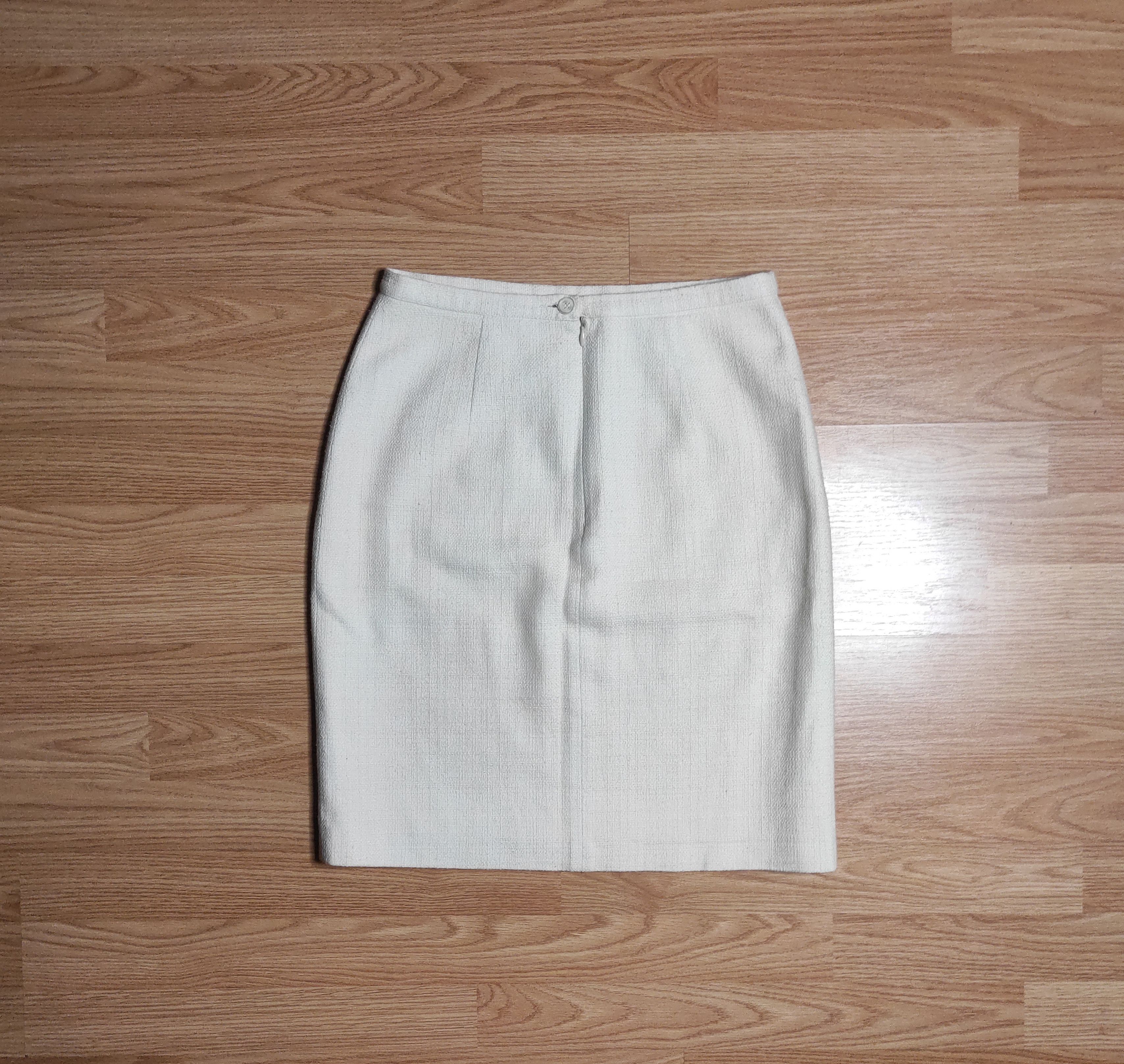 Dolce & Gabbana × Japanese Brand **Dolce & Gabbana Linen Skirt** Size 30" / US 8 / IT 44 - 1 Thumbnail