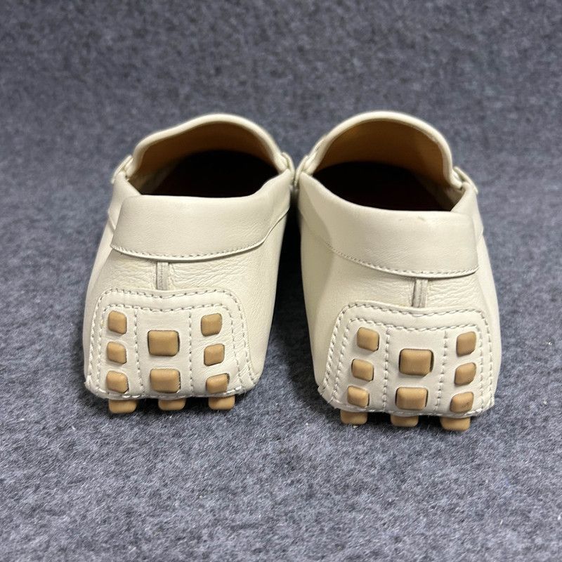 Gucci Gucci White Slip-On Casual Shoes for Men - Size US 10.5 / EU 43-44 - 3 Thumbnail