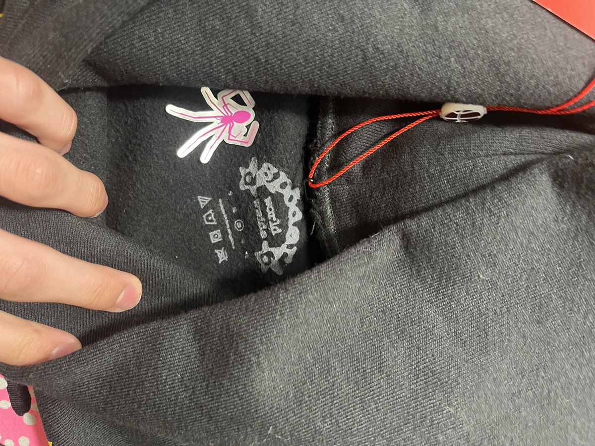 Sp5der Black p*nk hoodie v2 Size US L / EU 52-54 / 3 - 2 Thumbnail