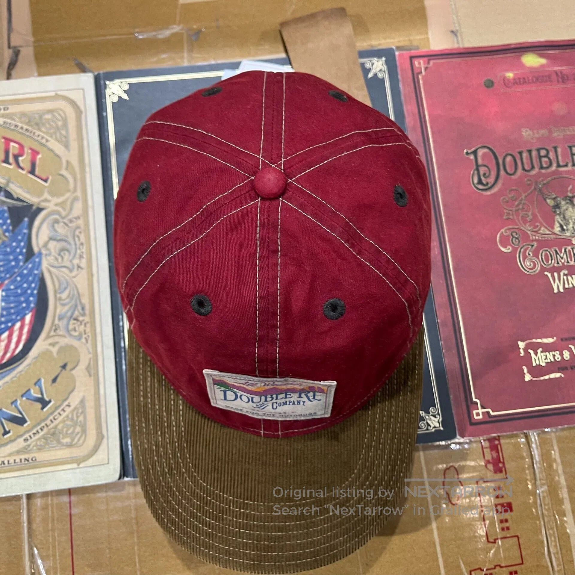 RRL Ralph Lauren double rl corduroy baseball cap. Size ONE SIZE - 6 Thumbnail