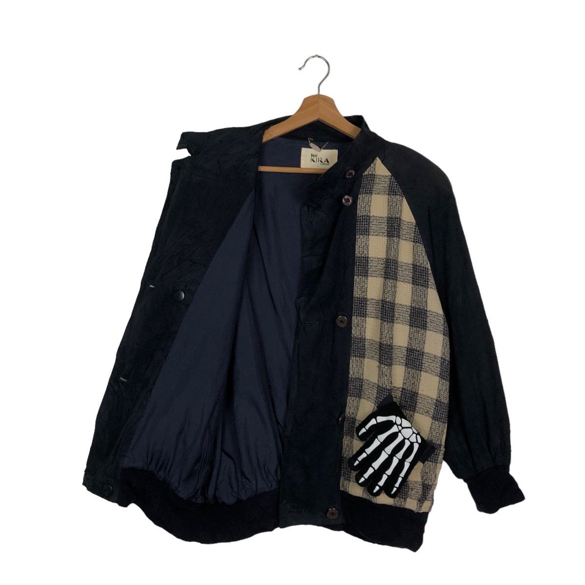 Longchamp VINTAGE BOMBER JACKET MOLESKIN LEATHER KIRA LONGCHAMP Size US M / EU 48-50 / 2 - 8 Thumbnail