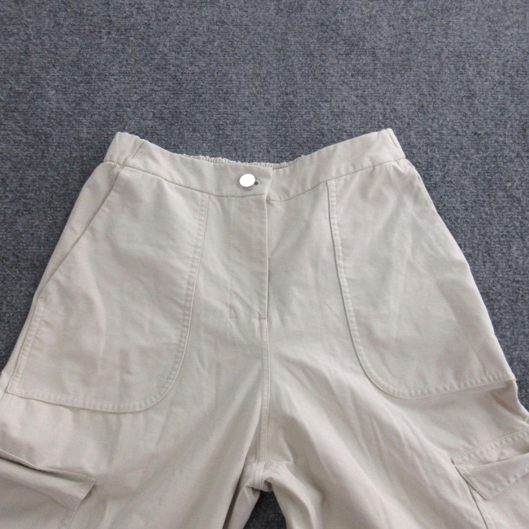 Lululemon Lululemon Pants Womens 2 Beige Cargo Elastic Waist Cropped Tapered Inseam 26.5 in Size 26" / US 2 / IT 38 - 5 Thumbnail