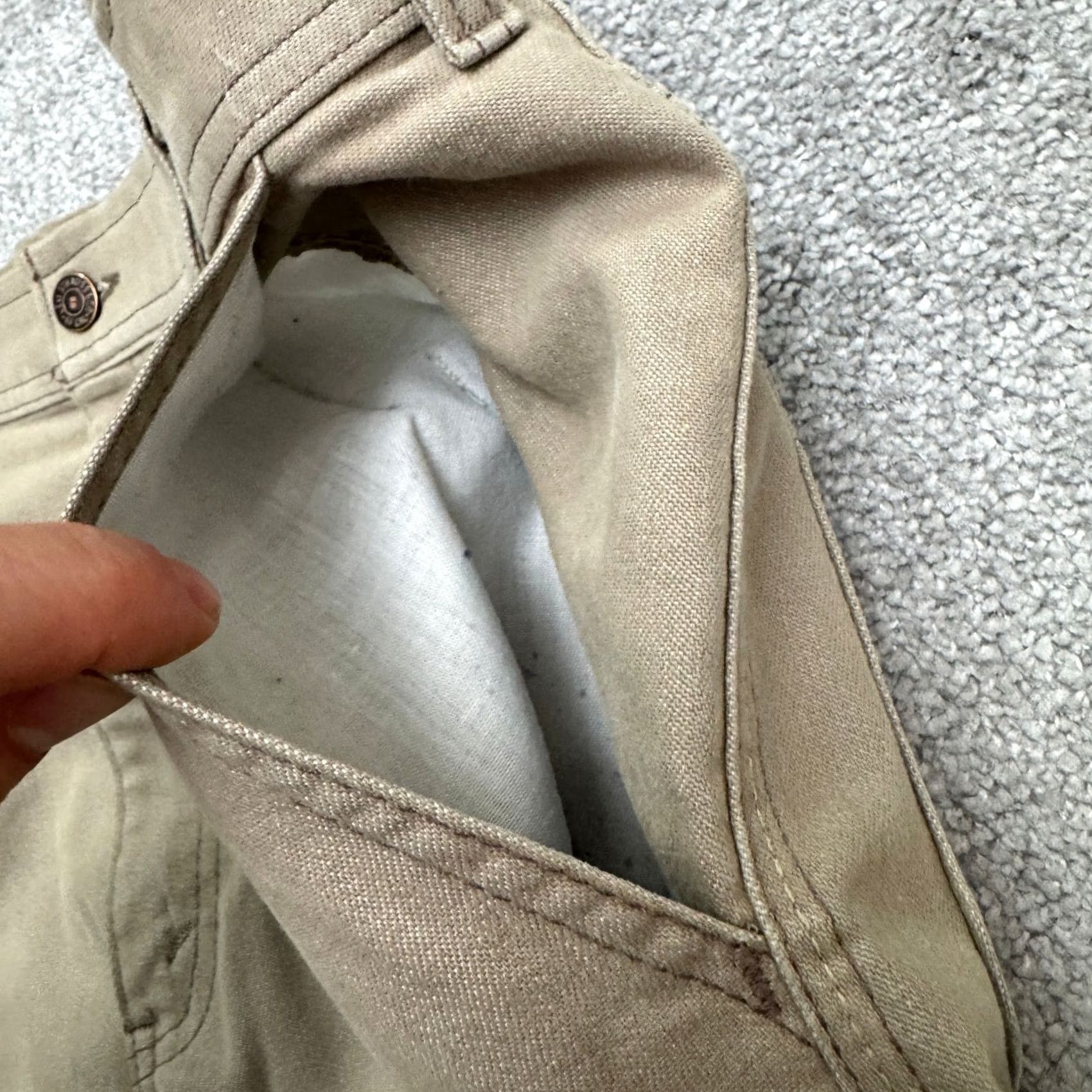 Levi's VINTAGE Levi's Pants Khaki Chino Brown Straight Men 36x26 80s Comfort Classic Size US 36 / EU 52 - 3 Thumbnail