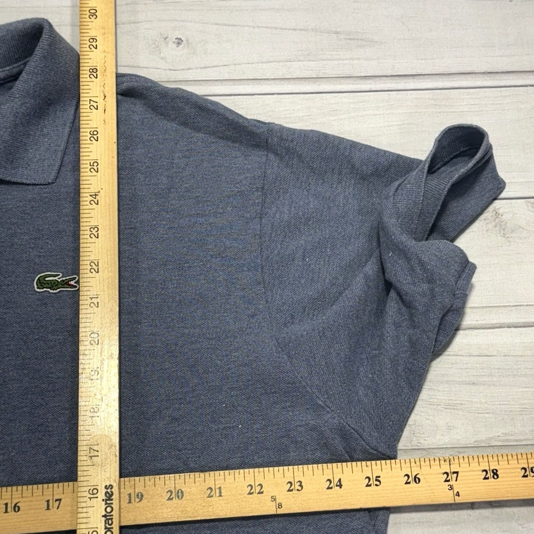 Lacoste Lacoste Polo Shirt Mens 4XL Blue Short Sleeve Cotton Preppy Tennis Shirt Size US XXL / EU 58 / 5 - 5 Thumbnail