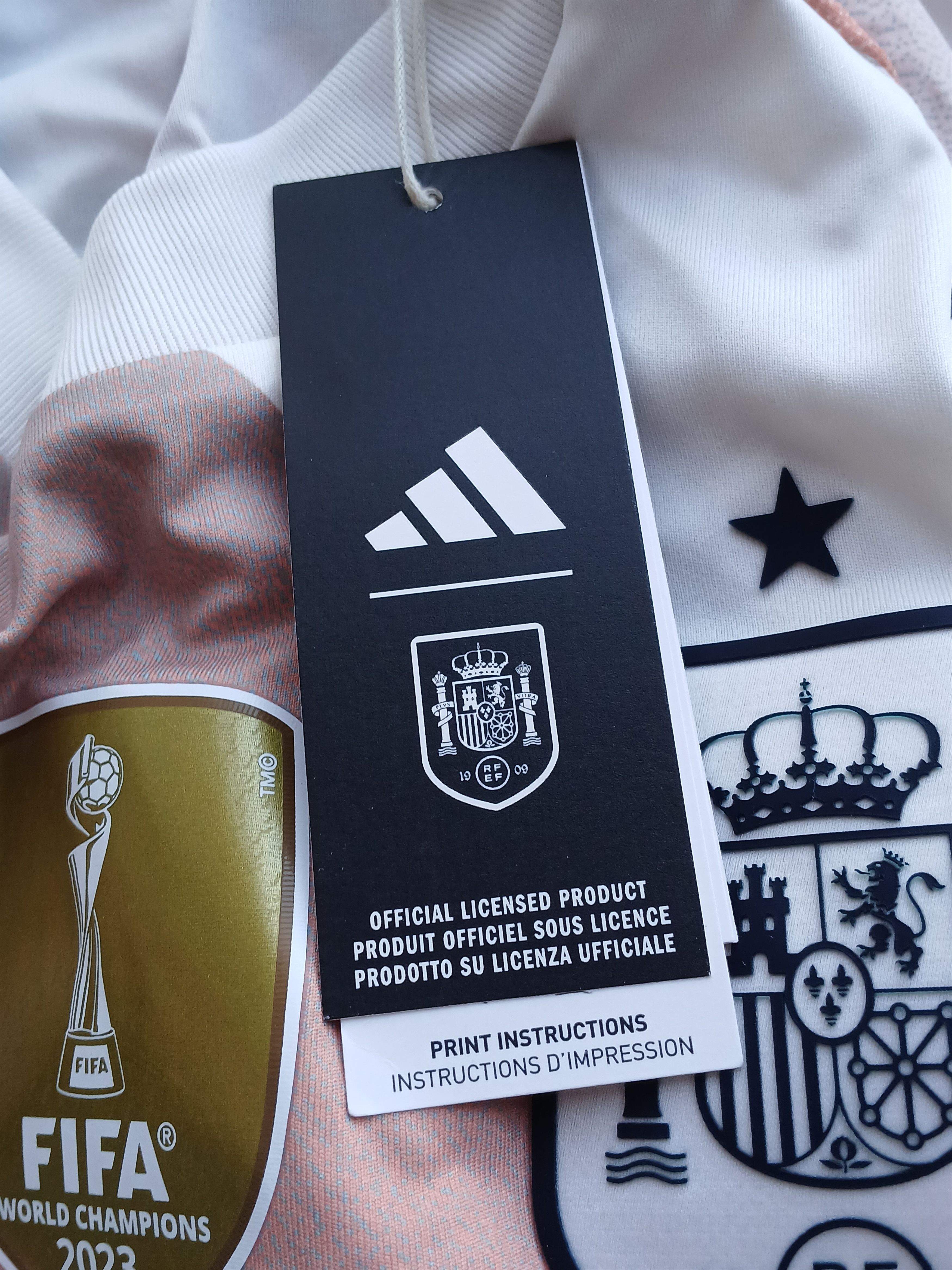 Adidas New Spain National Team 2025 Away Football Jersey T-Shirt Size US XS / EU 42 / 0 - 9 Thumbnail