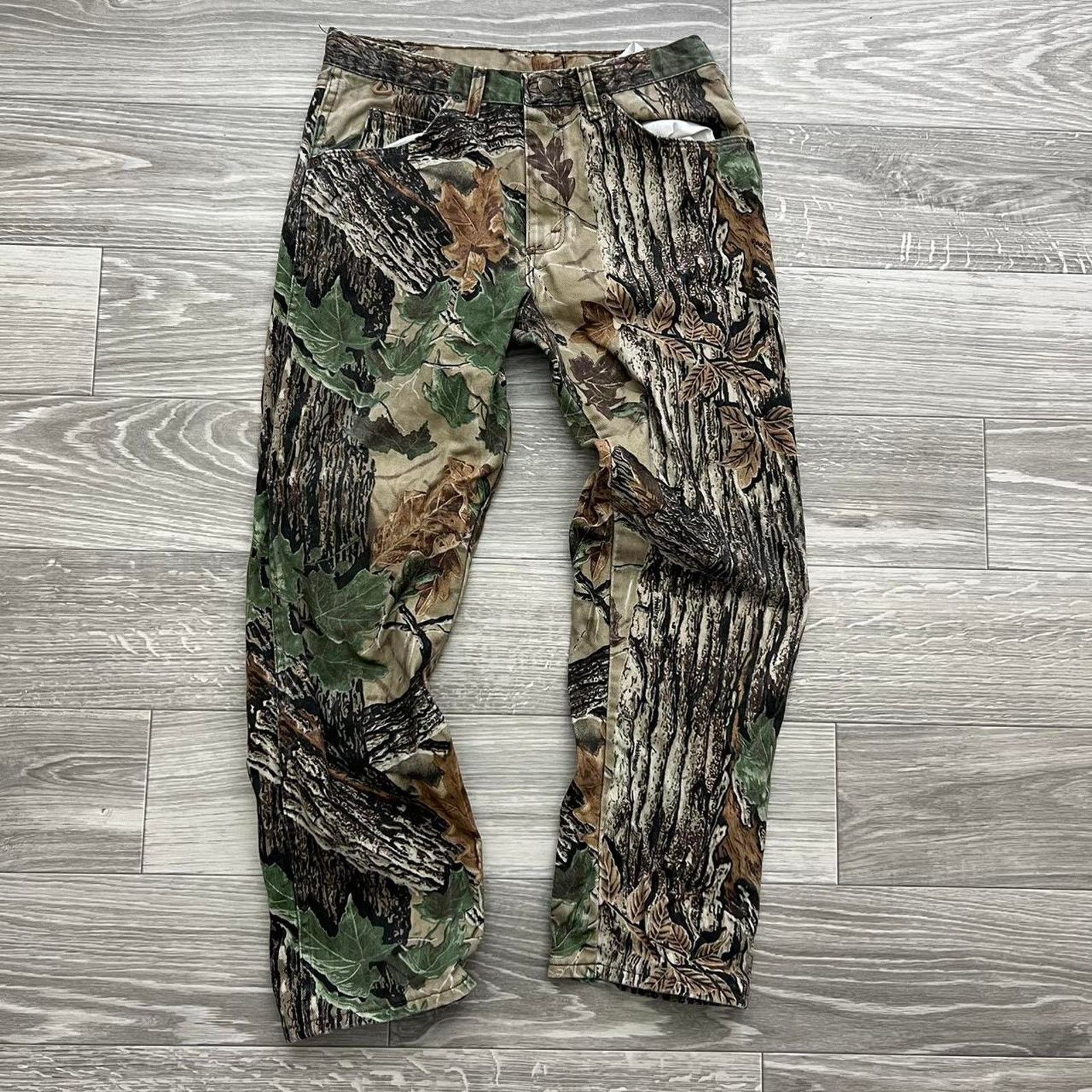Wrangler Vintage y2k wrangler camouflage pants camo outdoors camping Size US 30 / EU 46 - 5 Thumbnail