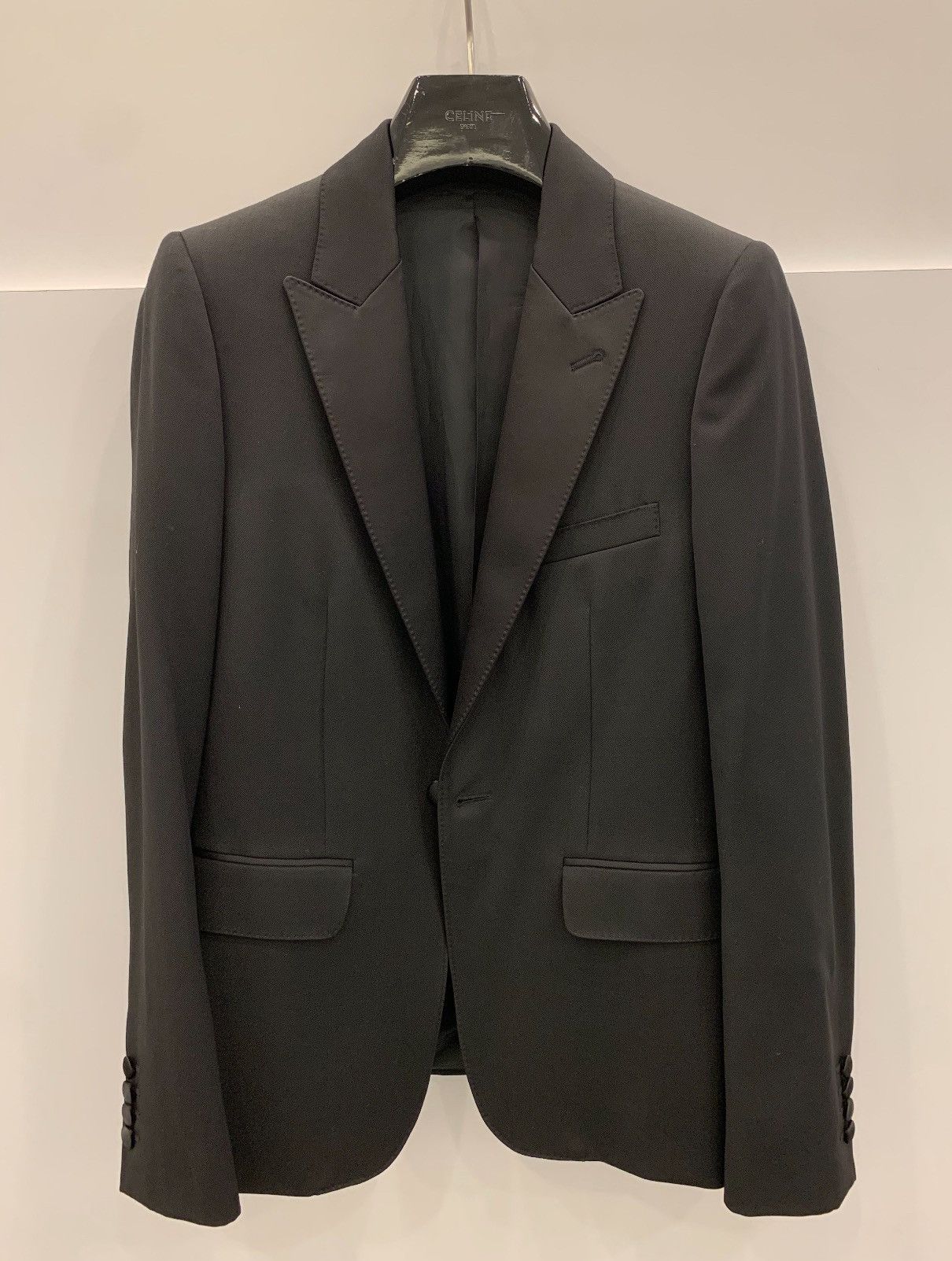 Celine 💥$3.2K VALUE💥Short Jacket in Grain de Poudre Size US M / EU 48-50 / 2 - 1 Thumbnail