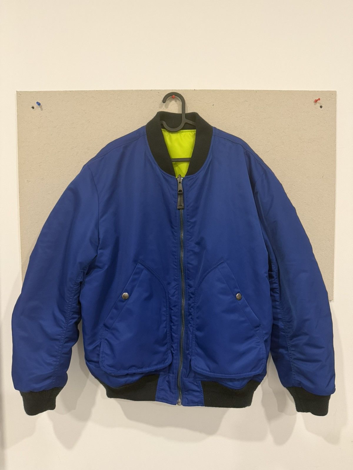 Diesel Diesel “D” Bomber double sided Size US M / EU 48-50 / 2 - 1 Thumbnail