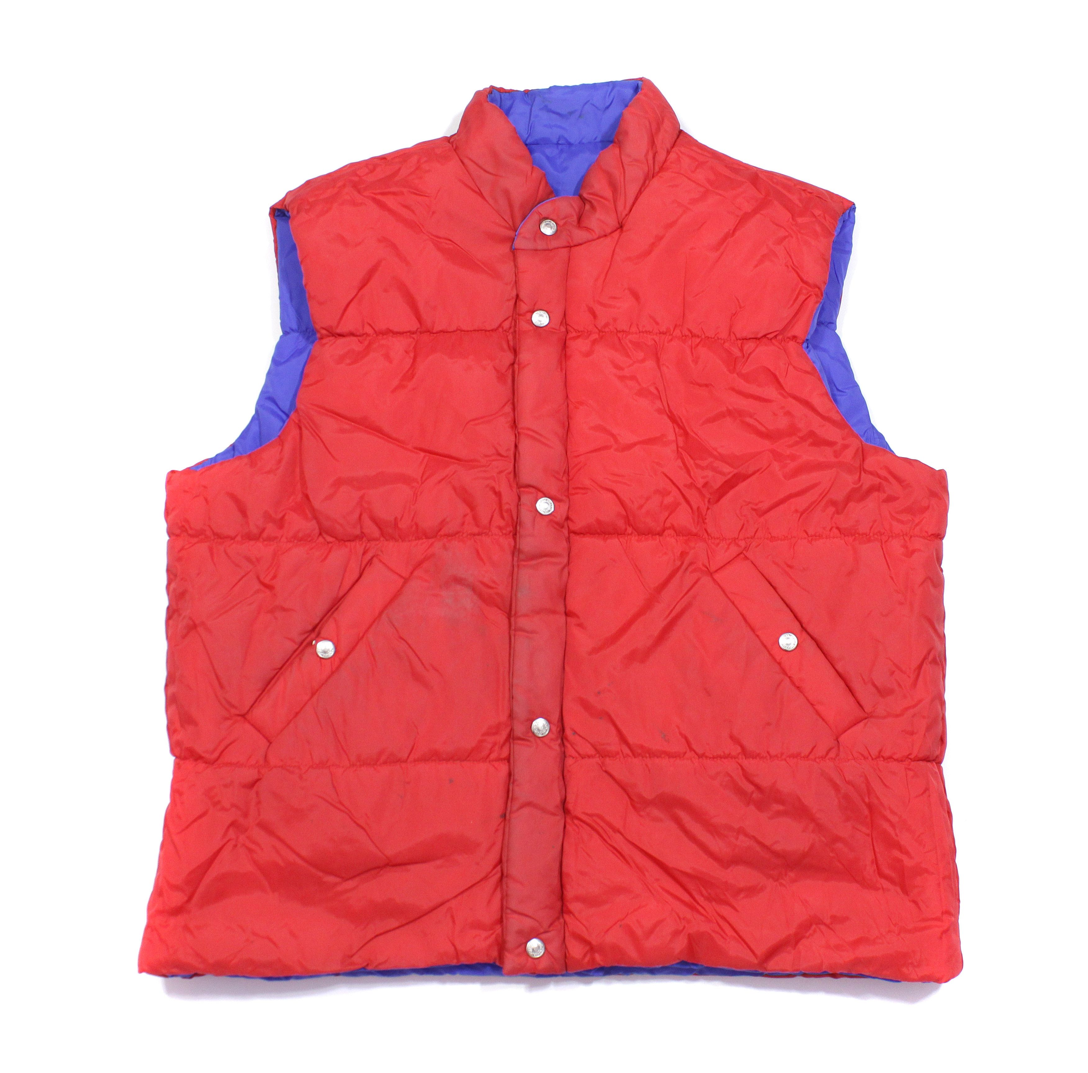 Levi's 90S Reversible Goose Down Puffer Vest Size US L / EU 52-54 / 3 - 2 Thumbnail