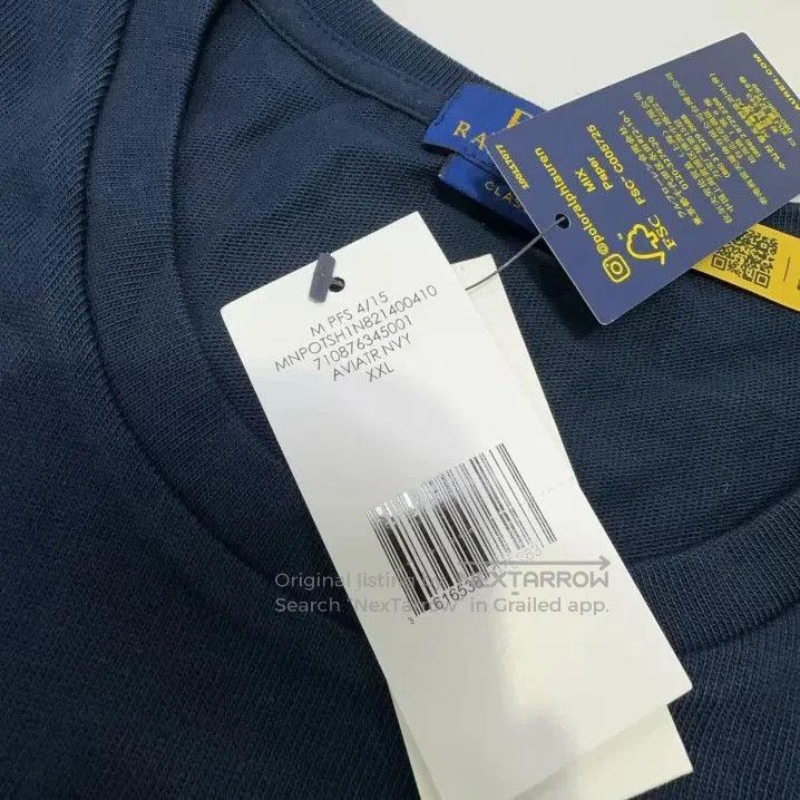 Polo Ralph Lauren Polo Ralph Lauren Knit Logo Short Sleeve T. Size US XXL / EU 58 / 5 - 5 Thumbnail