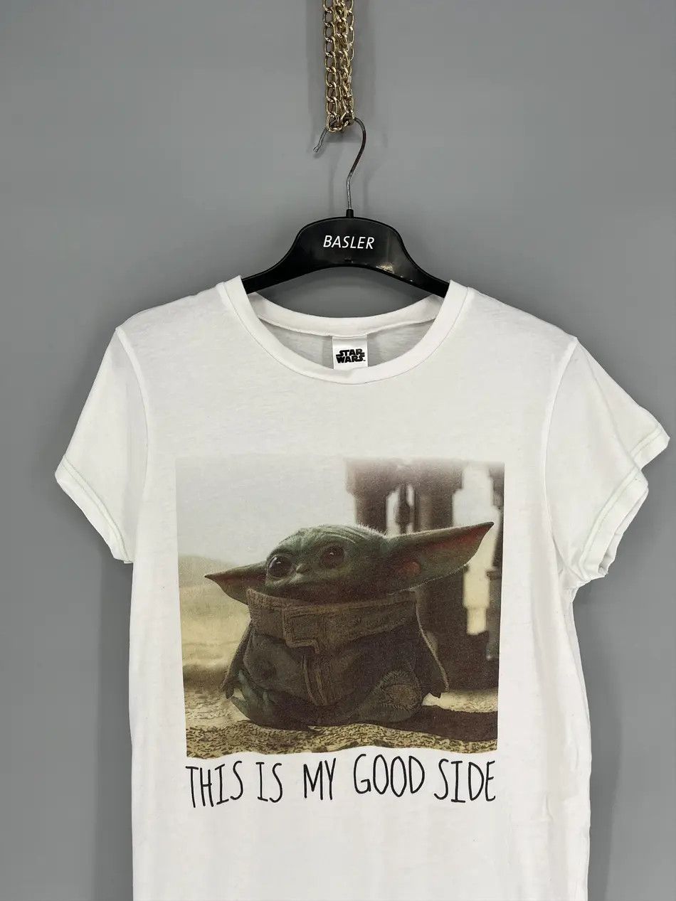 Star Wars Vintage Y2K Art Yoda Star Wars "This is my good side" Size US S / EU 44-46 / 1 - 5 Thumbnail