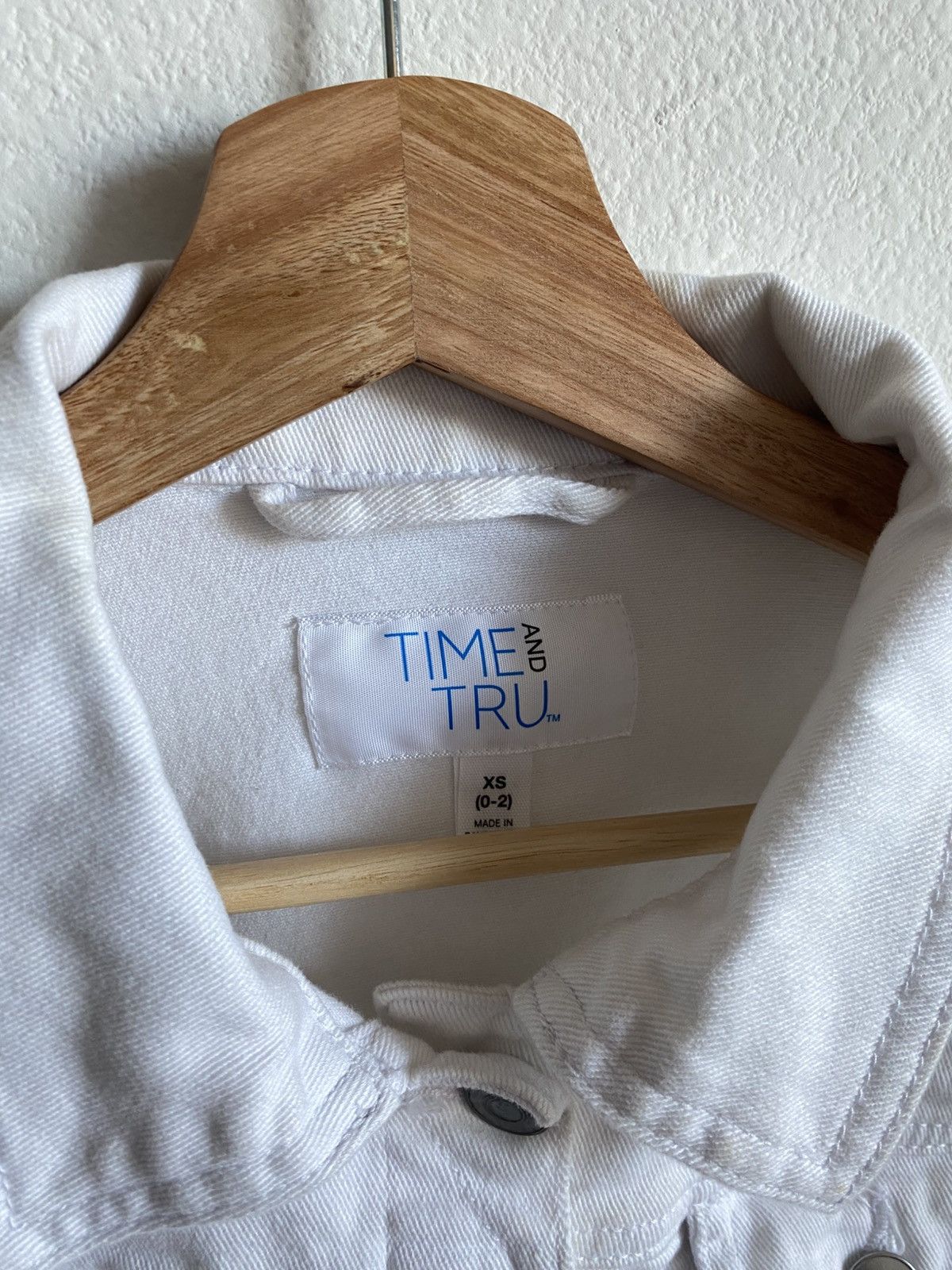 Other White Denim Jacket Size XS / US 0-2 / IT 36-38 - 5 Thumbnail
