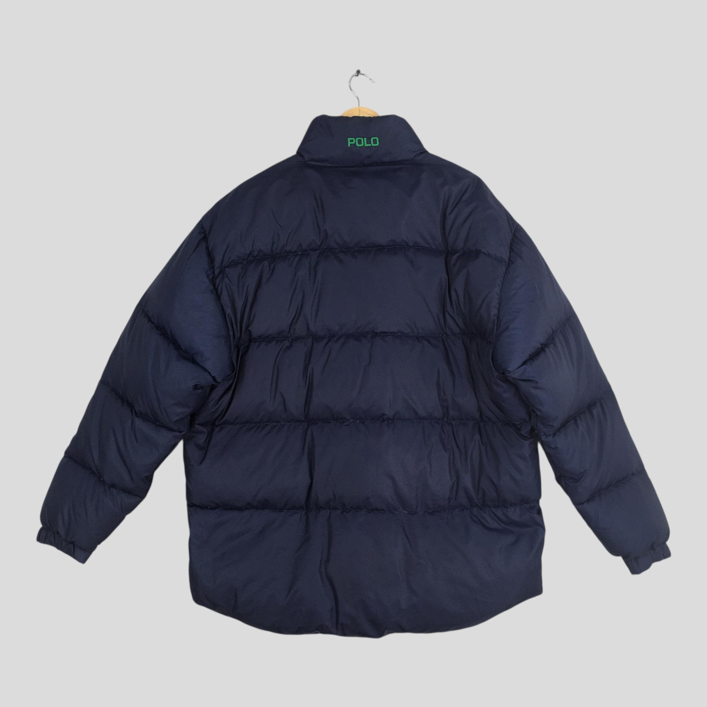 Vintage 90's Polo Sport Puffer Bomber Jacket Medium