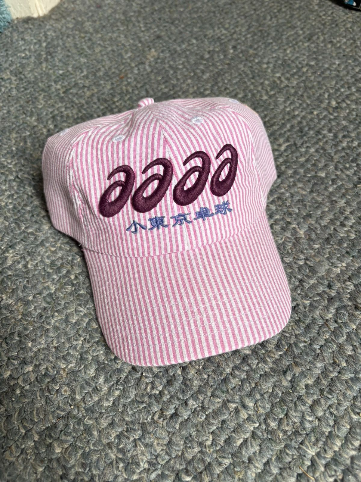 Asics X Little Tokyo Table Tennis pink stripe hat