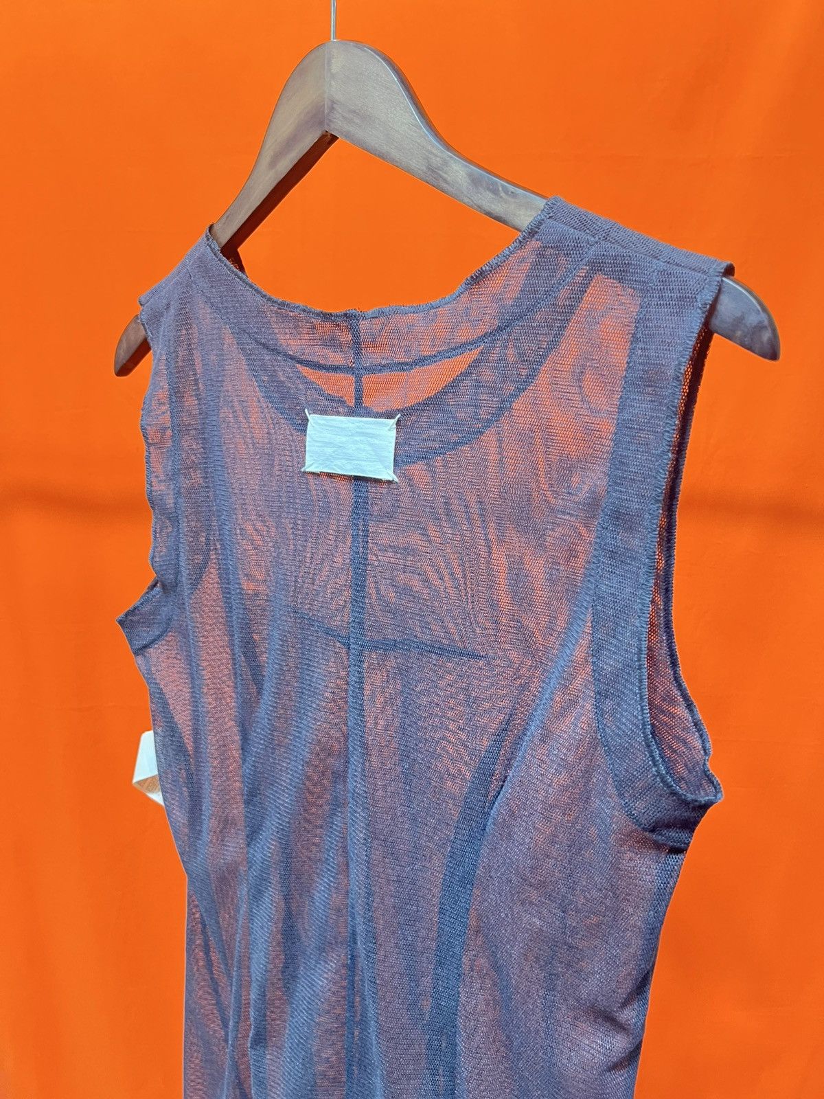 Maison Margiela MARGIELA ARCHIVES P/E 1991 cotton tulle long darted top Size M / US 6-8 / IT 42-44 - 3 Thumbnail