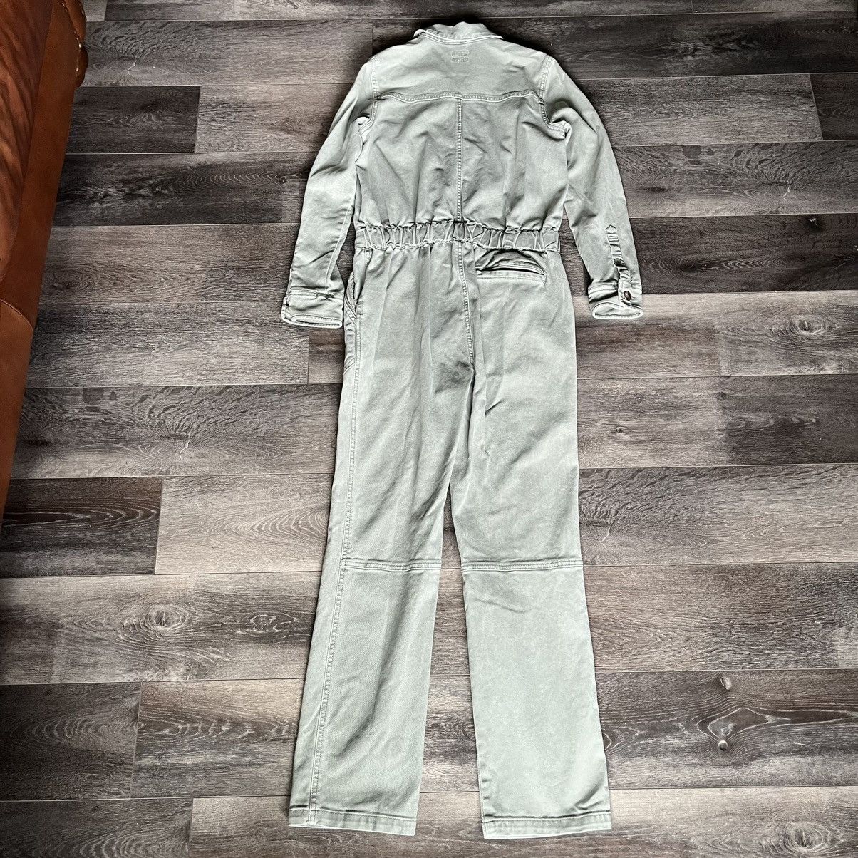 Faherty Faherty Overland Twill Utility Jumpsuit Size XS Olive Green Size 28" / US 6 / IT 42 - 11 Thumbnail