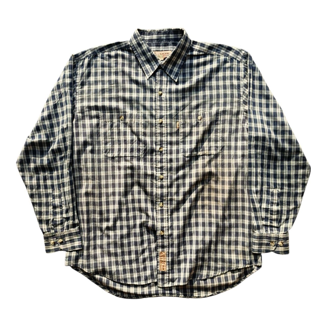 Yves Saint Laurent Yves Saint Laurent Salan Button Up Long Sleeve Shirt Size US M / EU 48-50 / 2 - 1 Thumbnail