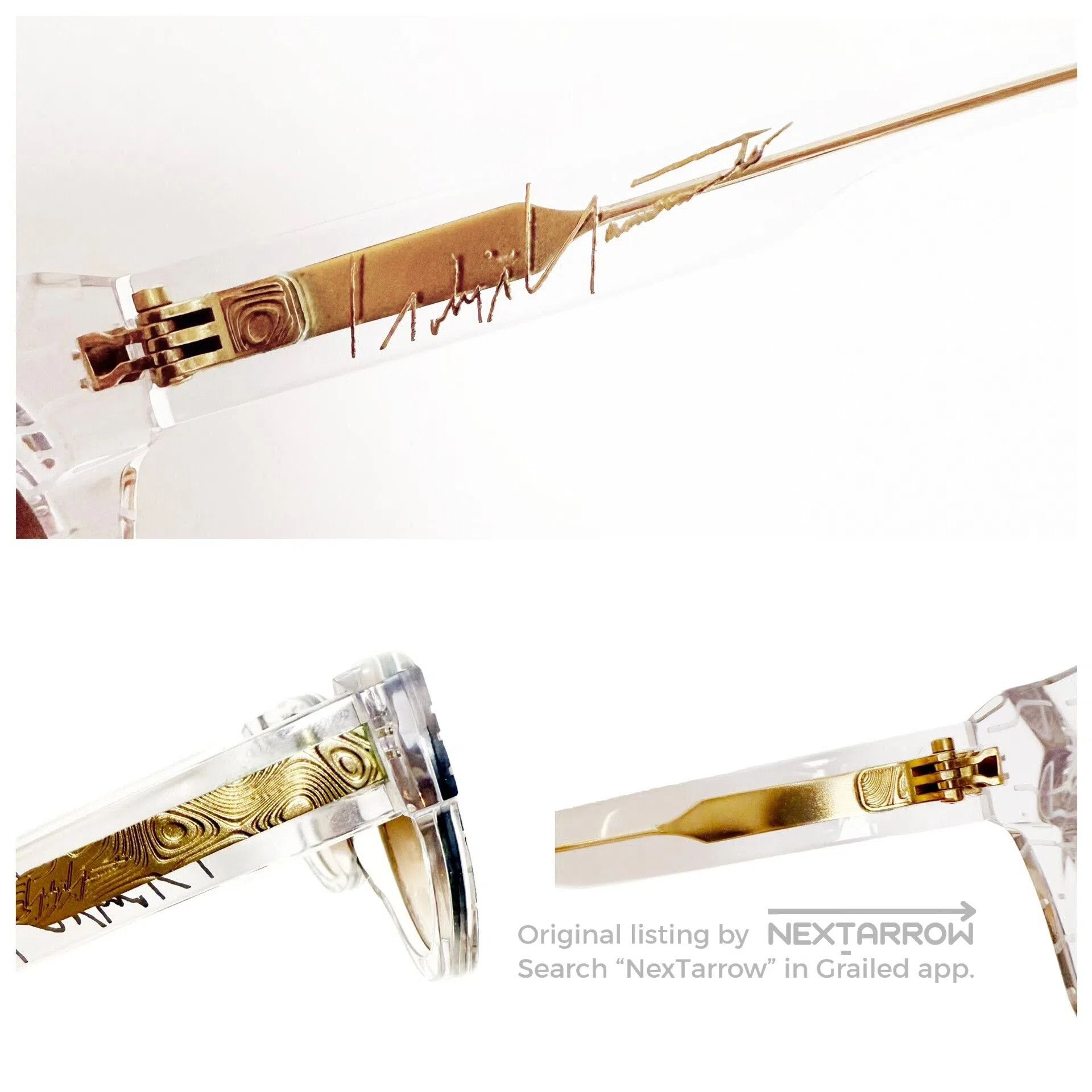 Yohji Yamamoto Yohji Yamamoto SLOOK 003 Sunglasses. Size ONE SIZE - 7 Thumbnail