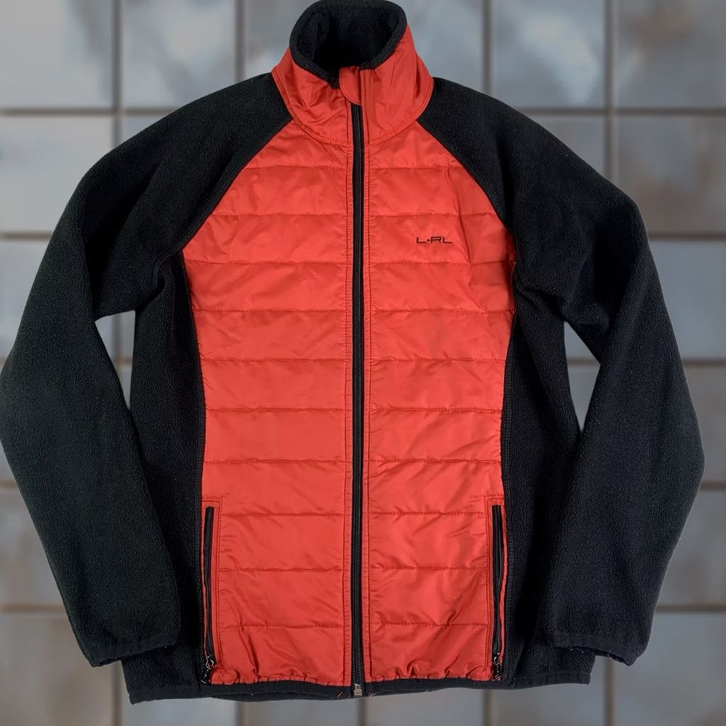 Ralph Lauren VINTAGE Lauren Ralph Lauren Jacket Women Petite Medium Red Black Long Sleeve Full Zip Size M / US 6-8 / IT 42-44 - 1 Thumbnail