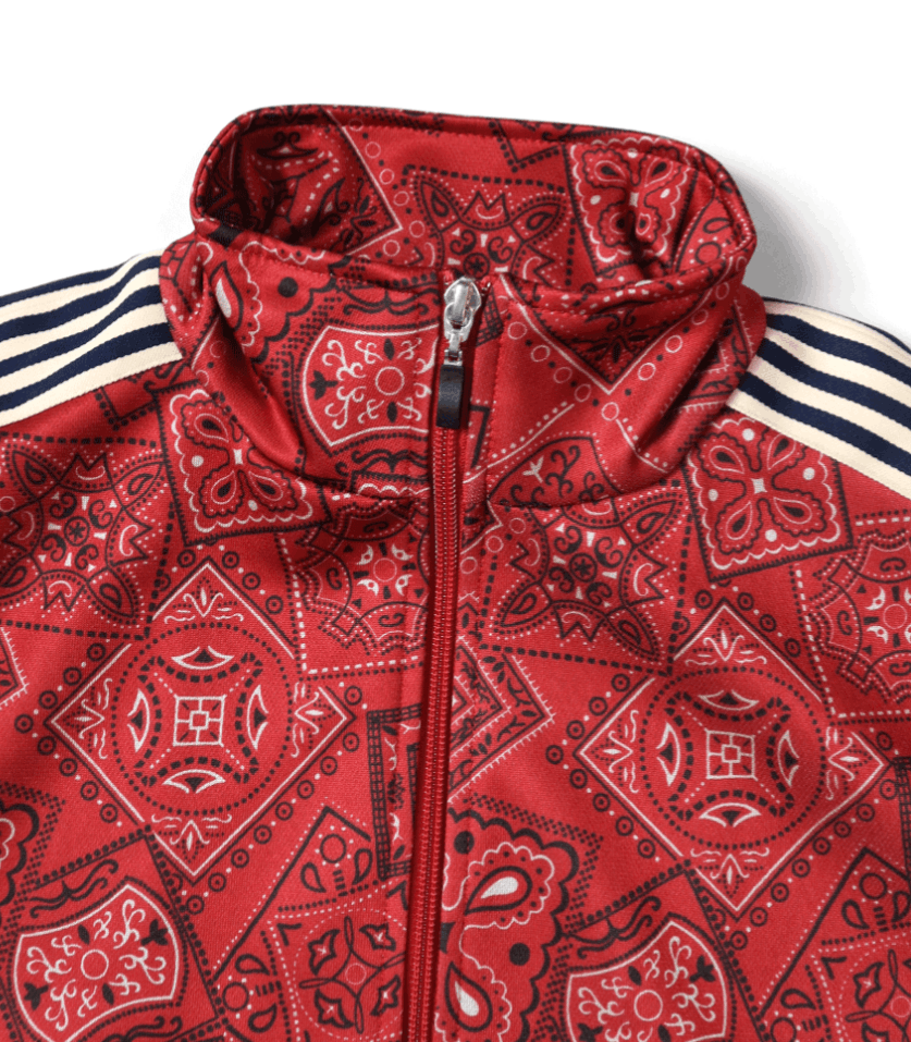 Kapital Smooth Jersey COOKIE Bandana Pattern Track JKT Size US L / EU 52-54 / 3 - 3 Thumbnail