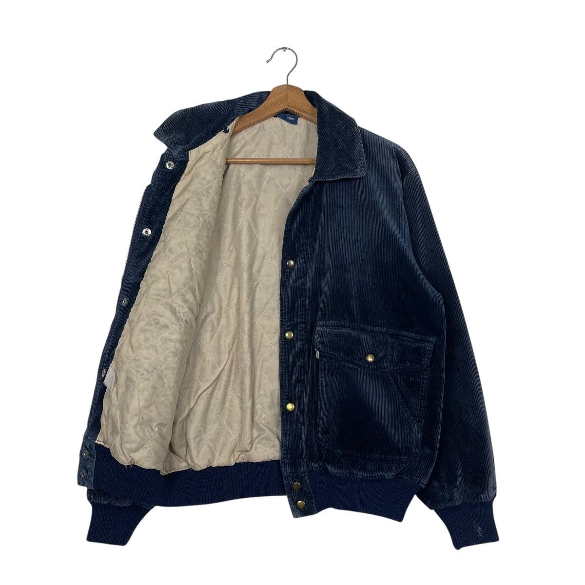 Big John Vintage 80s Big John Corduroy Button/Zipper Jacket Size US L / EU 52-54 / 3 - 9 Thumbnail