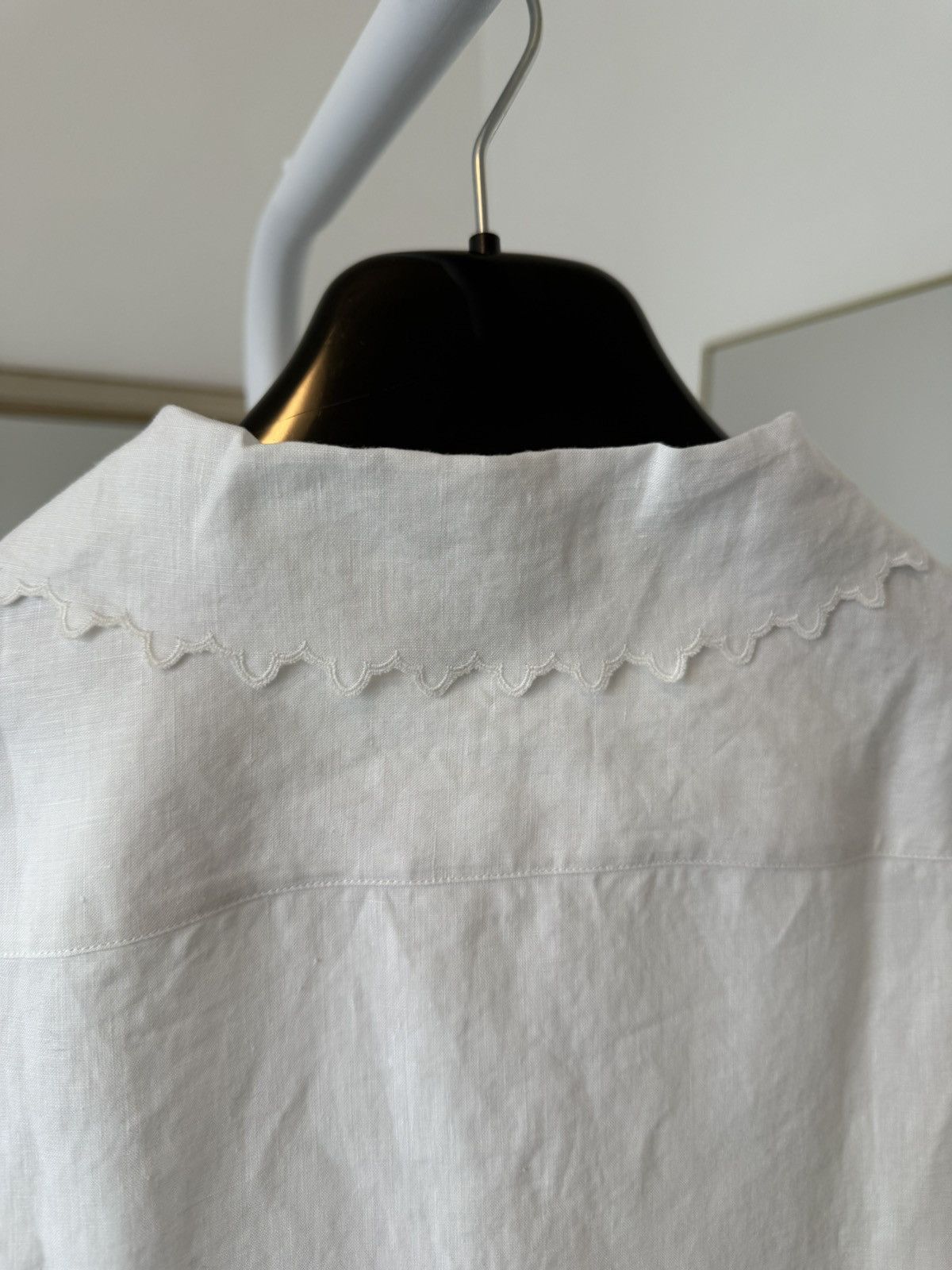 Saint Laurent Paris SS22 Saint Laurent Tunique Bordure Linen Shirt Size US M / EU 48-50 / 2 - 7 Thumbnail